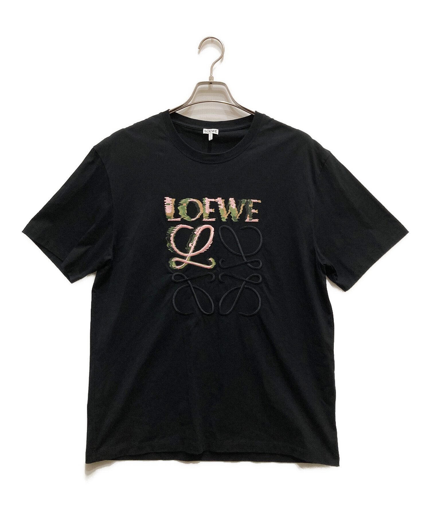 LOEWE (ロエベ) 半袖Tシャツ ブラック サイズ:M