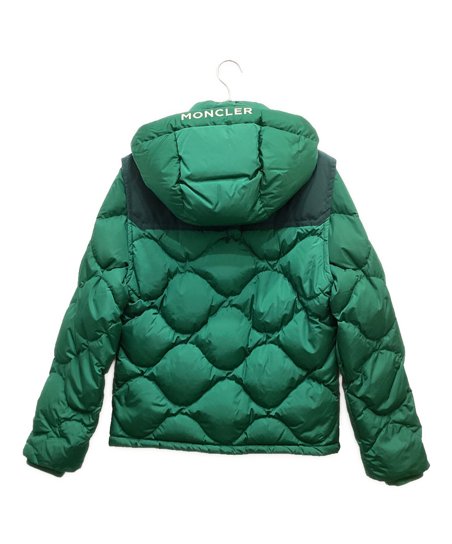 中古・古着通販】MONCLER (モンクレール) ダウンジャケット グリーン サイズ:1｜ブランド・古着通販 トレファク公式【TREFAC  FASHION】スマホサイト