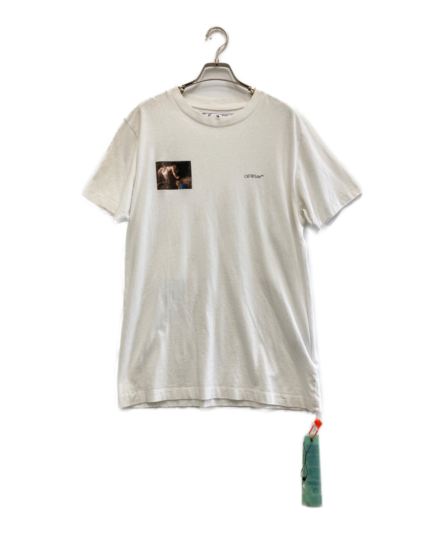 中古・古着通販】OFFWHITE (オフホワイト) Tシャツ ホワイト サイズ:M