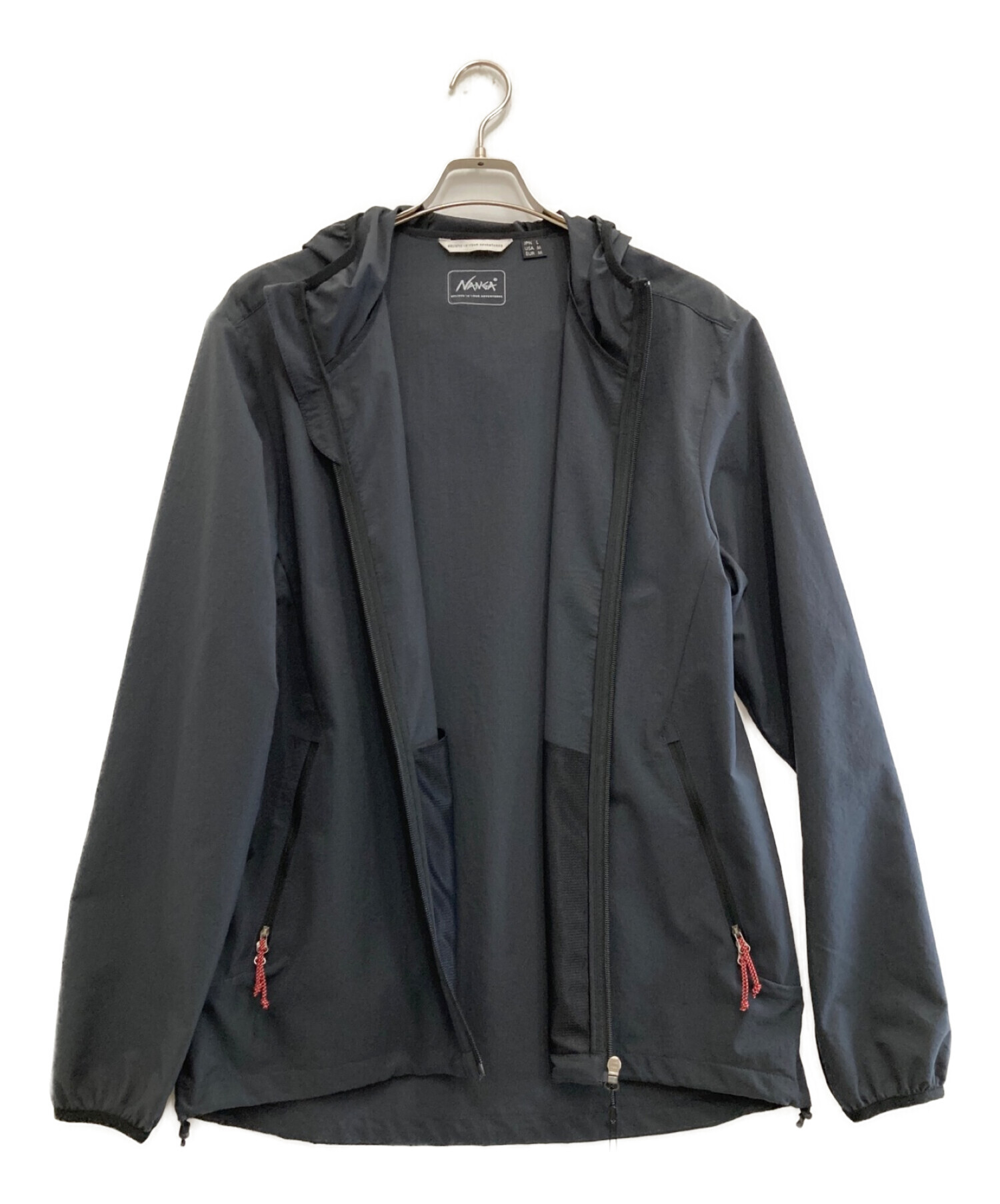 中古・古着通販】NANGA (ナンガ) AIR CLOTH COMFY ZIP PARKA ブラック