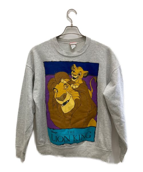 90年代 UNKNOWN THE LION KING ライオンキング キャラクタースウェットシャツ トレーナー USA製 メンズXL ヴィンテージ /evb002602