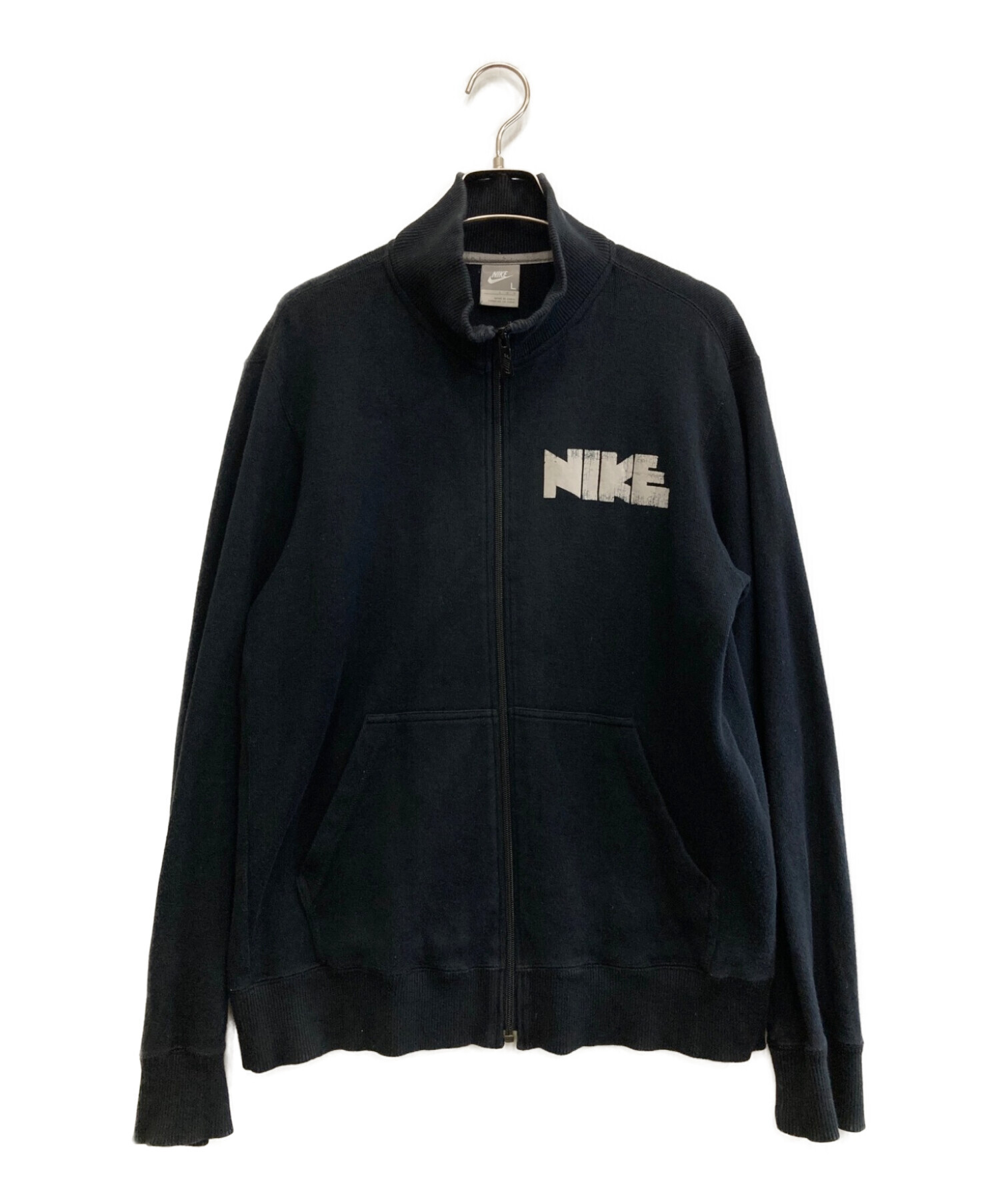 NIKE (ナイキ) ゴツナイキジップジャケット ブラック サイズ:L