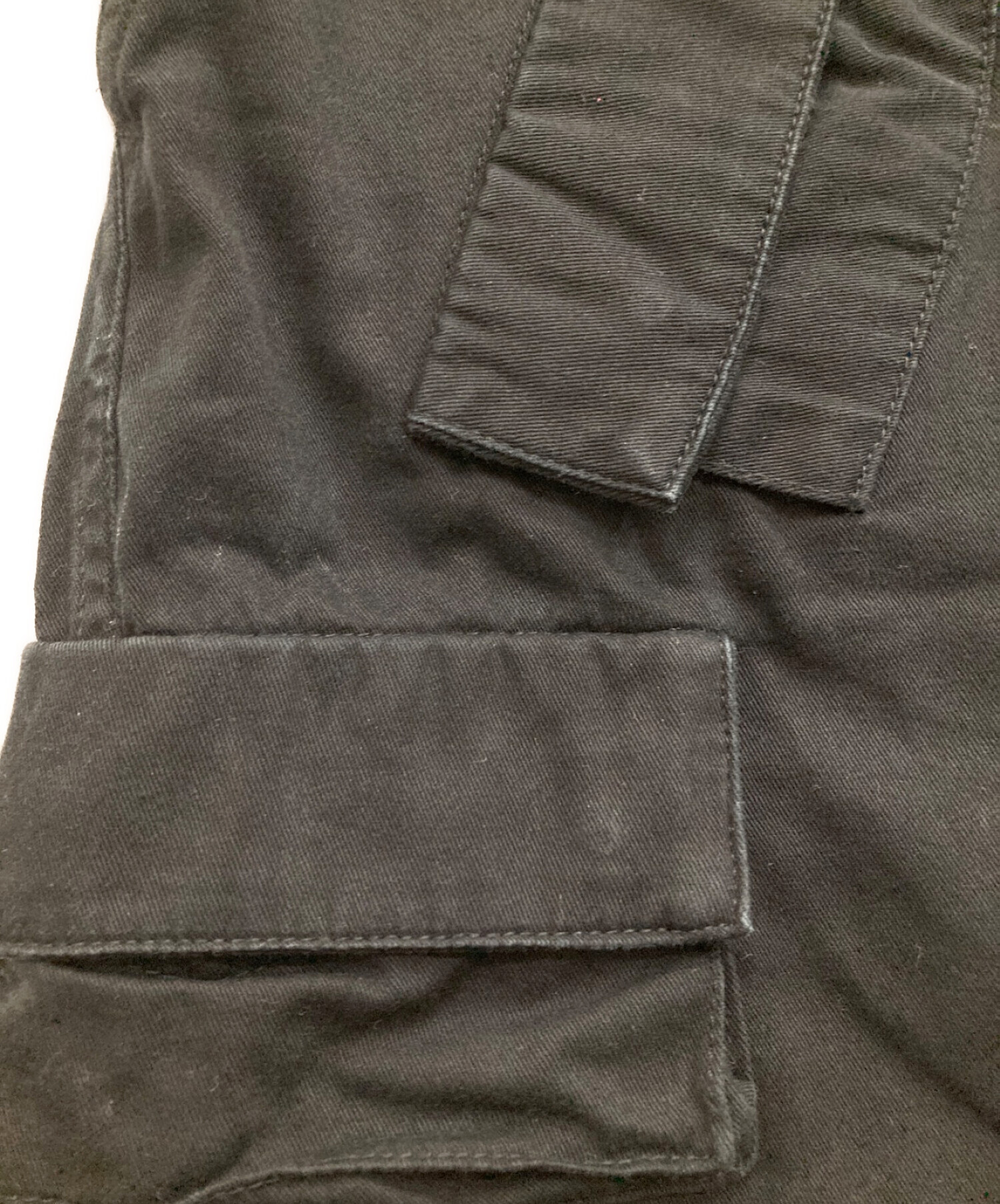 X-LARGE (エクストララージ) DOUBLE POCKET MILITARY PANTS ブラック サイズ:32