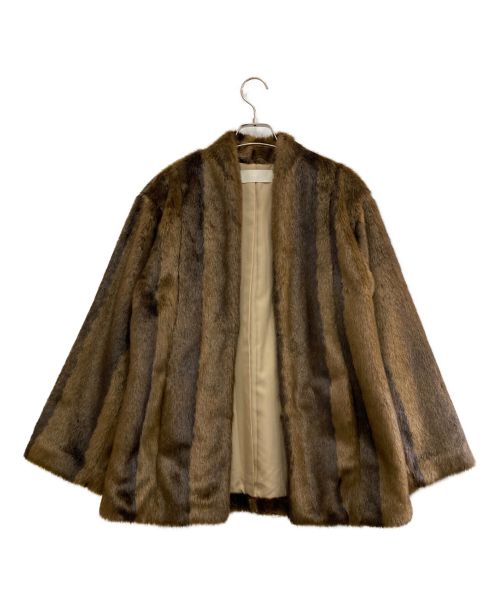 TODAYFUL Fake Minkfur Coat ショールカラー 36 S-