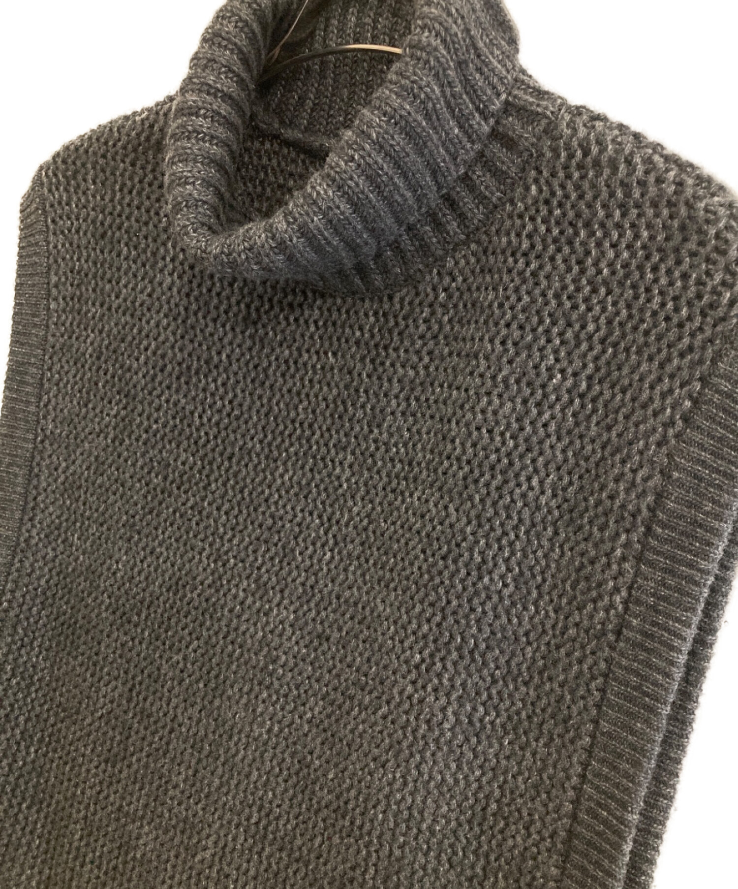 TODAYFUL (トゥデイフル) Roundhem Knit Vest グレー サイズ:F