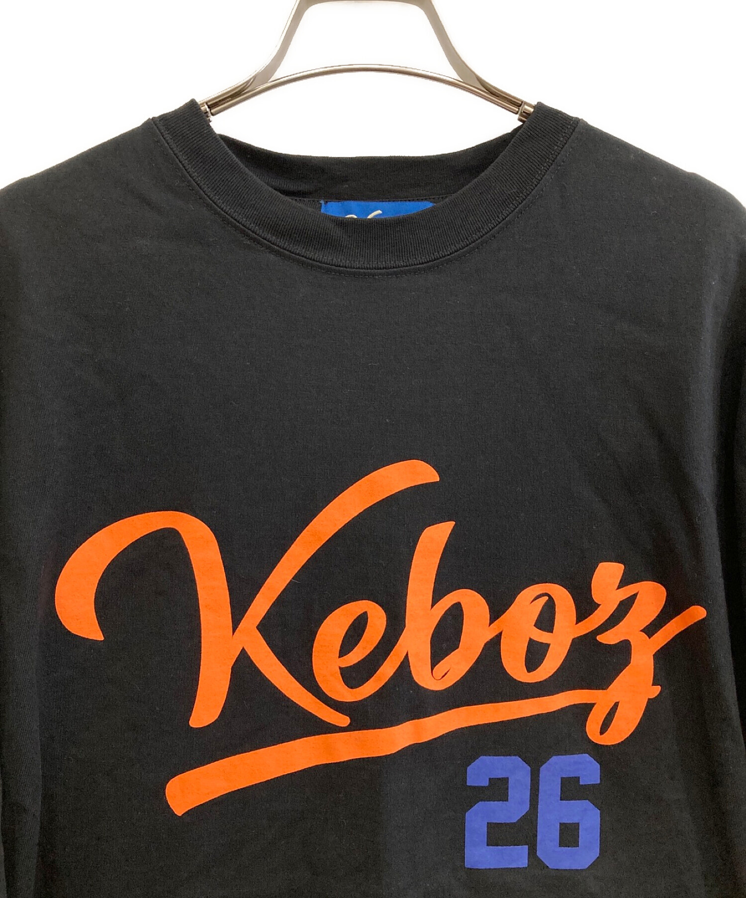 KEBOZ (ケボズ) FRO CLUB (フロクラブ) Tシャツ ブラック サイズ:L