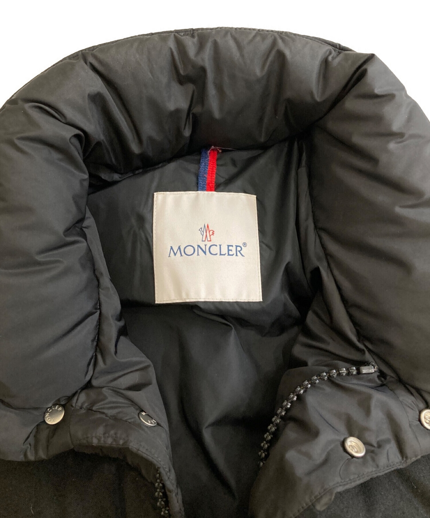 中古・古着通販】MONCLER (モンクレール) ダウンジャケット ブラック