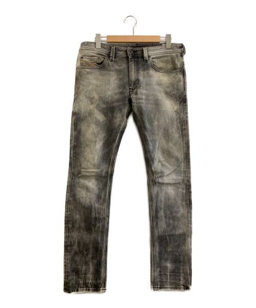 中古・古着通販】DIESEL (ディーゼル) ダメージ加工デニムパンツ