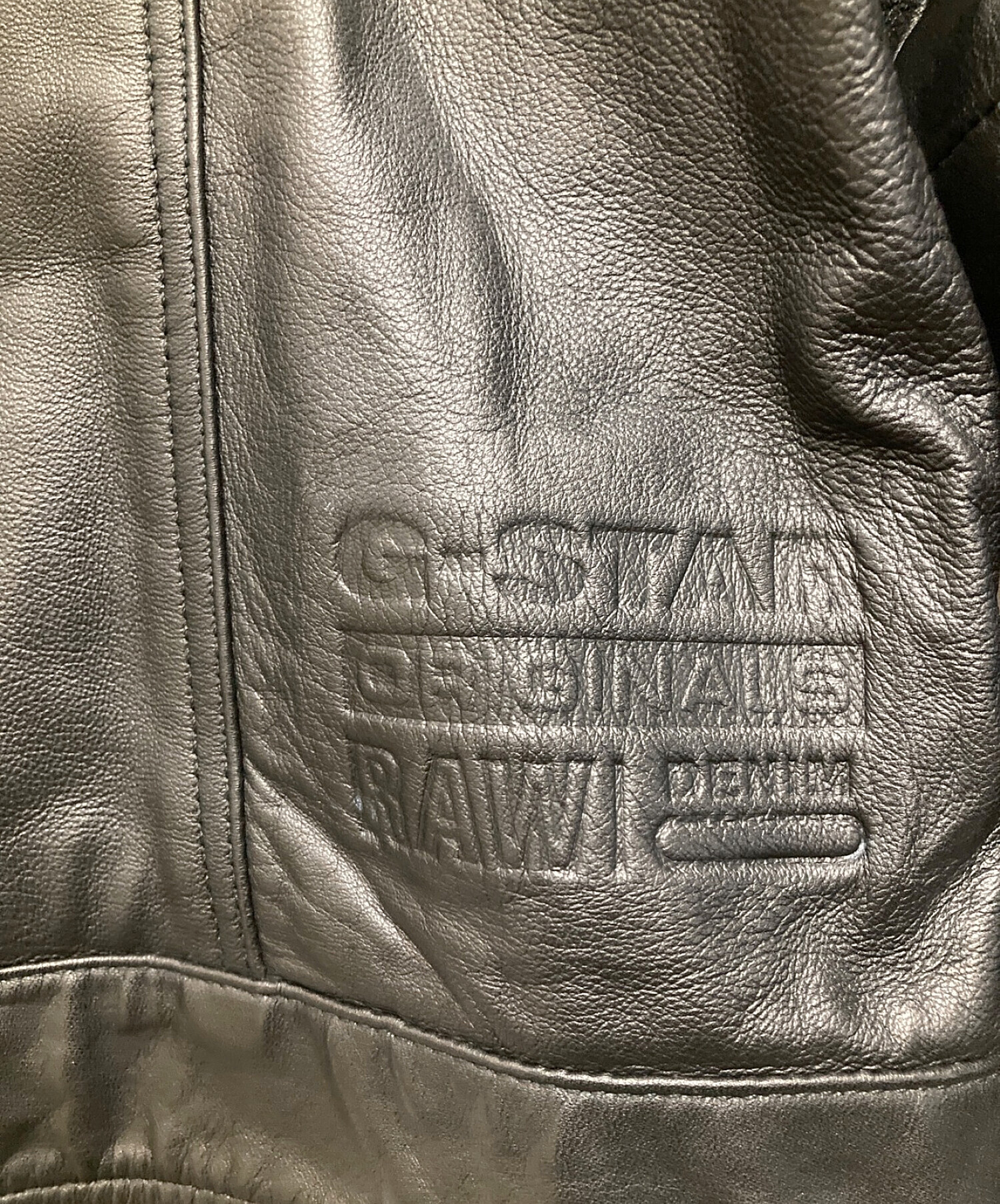 中古・古着通販】G-STAR RAW (ジースターロゥ) ARC 3D LEATHER JACKET