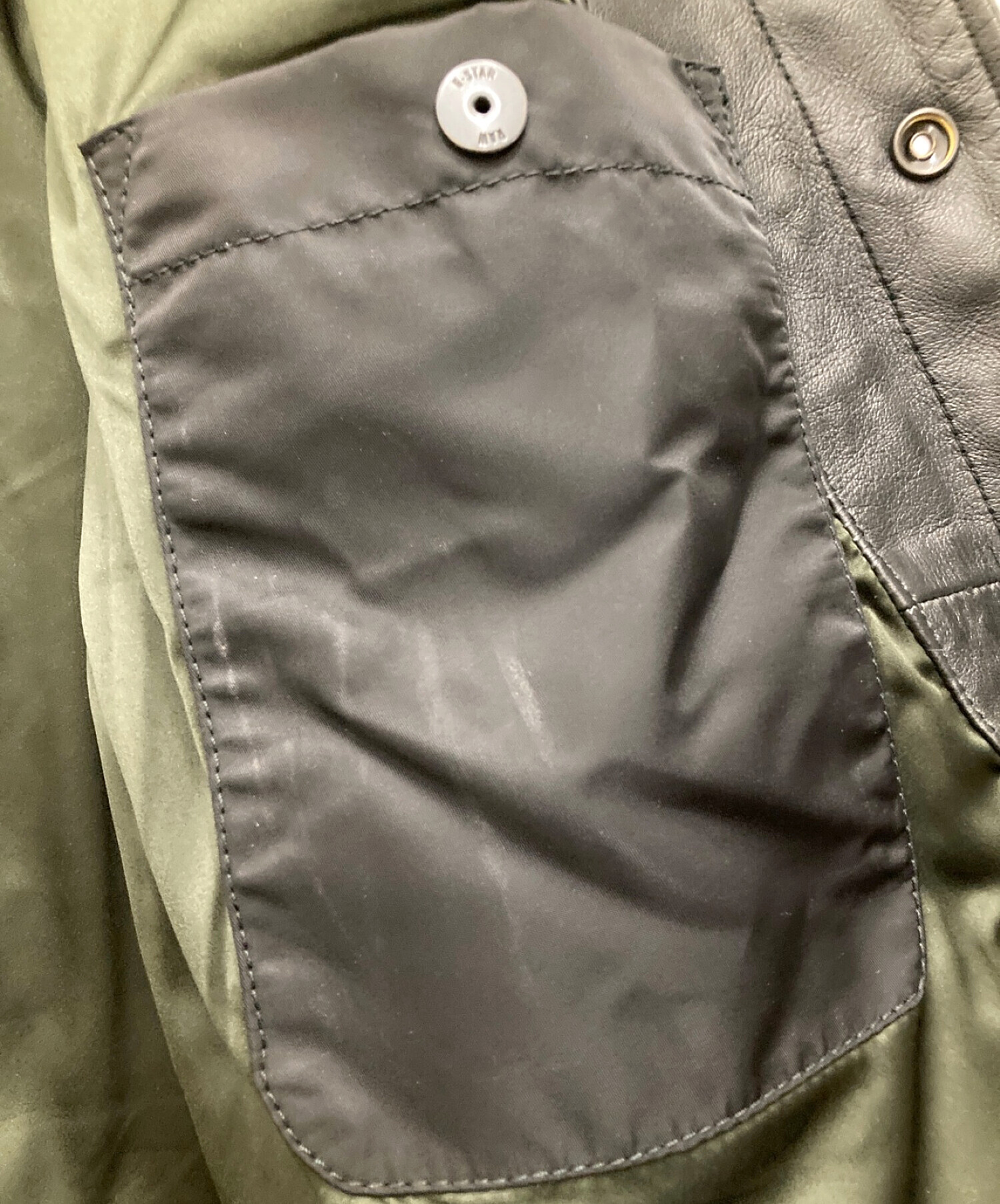 中古・古着通販】G-STAR RAW (ジースターロゥ) ARC 3D LEATHER JACKET