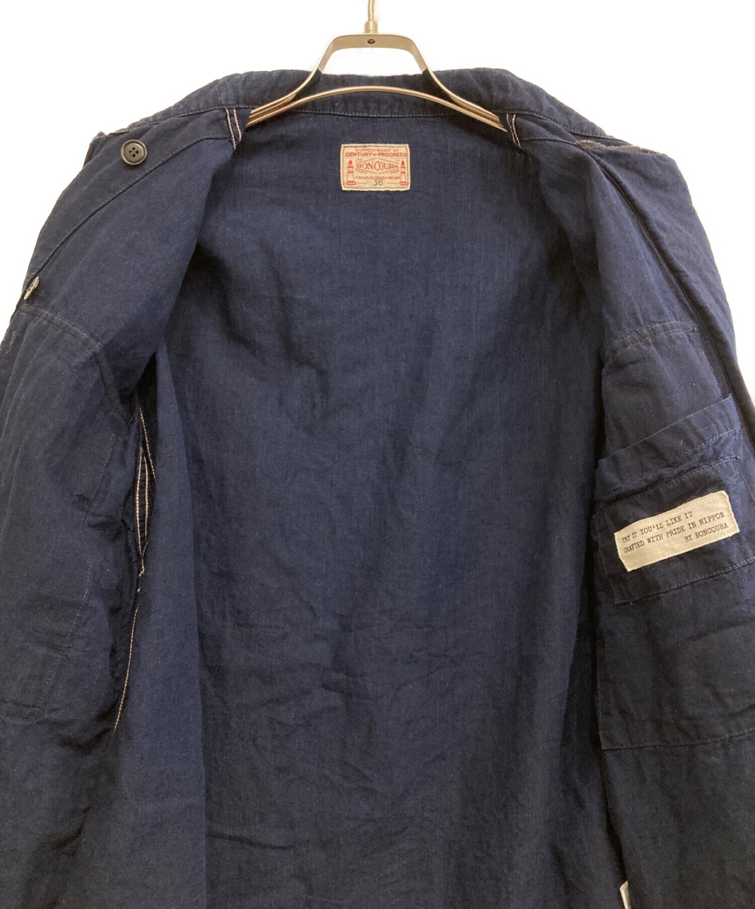 中古・古着通販】BONCOURA (ボンクラ) B-43 JACKET リネンコットン