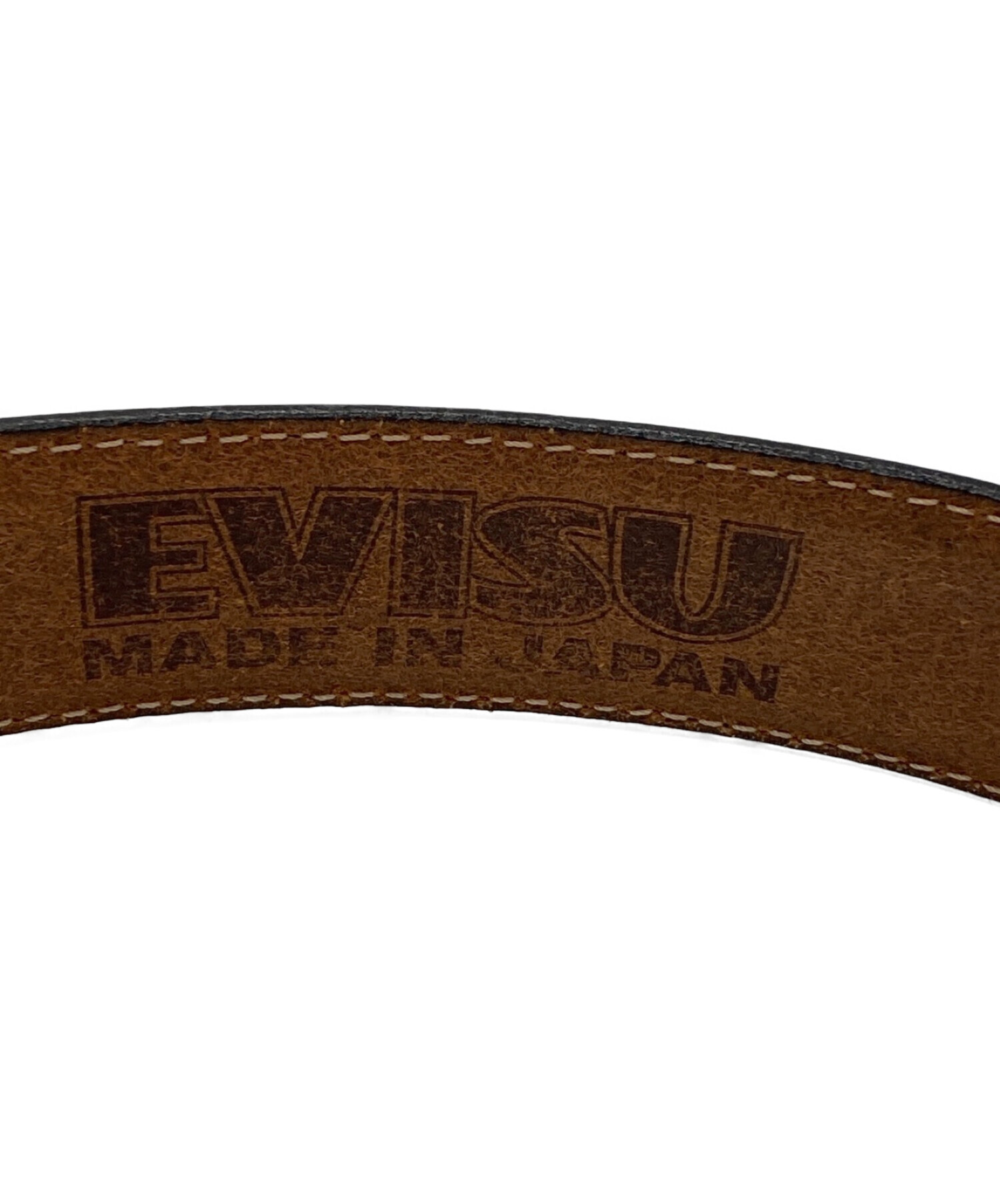 素晴らしい 中古 EVISU レザー ベルト コンチョ ベルト - kintarogroup.com