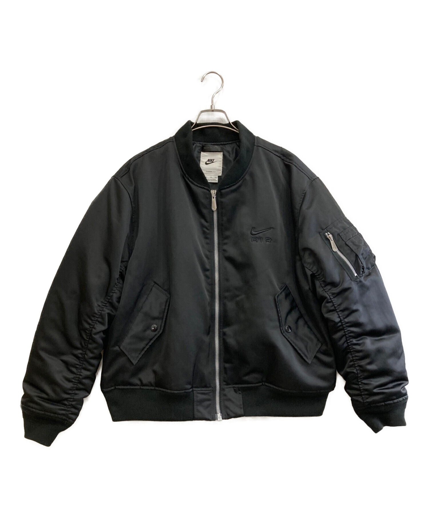 NIKE (ナイキ) MA-1ジャケット ブラック サイズ:ＸＸＬ