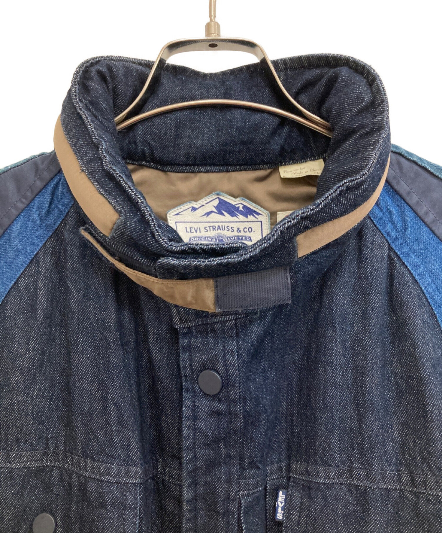 中古・古着通販】LEVI'S MADE&CRAFTED (リーバイスメイドクラフテッド) WHITE MOUNTAINEERING (ホワイトマウンテ二アニング)  M－65JKT インディゴ サイズ:Ｍ｜ブランド・古着通販 トレファク公式【TREFAC FASHION】スマホサイト