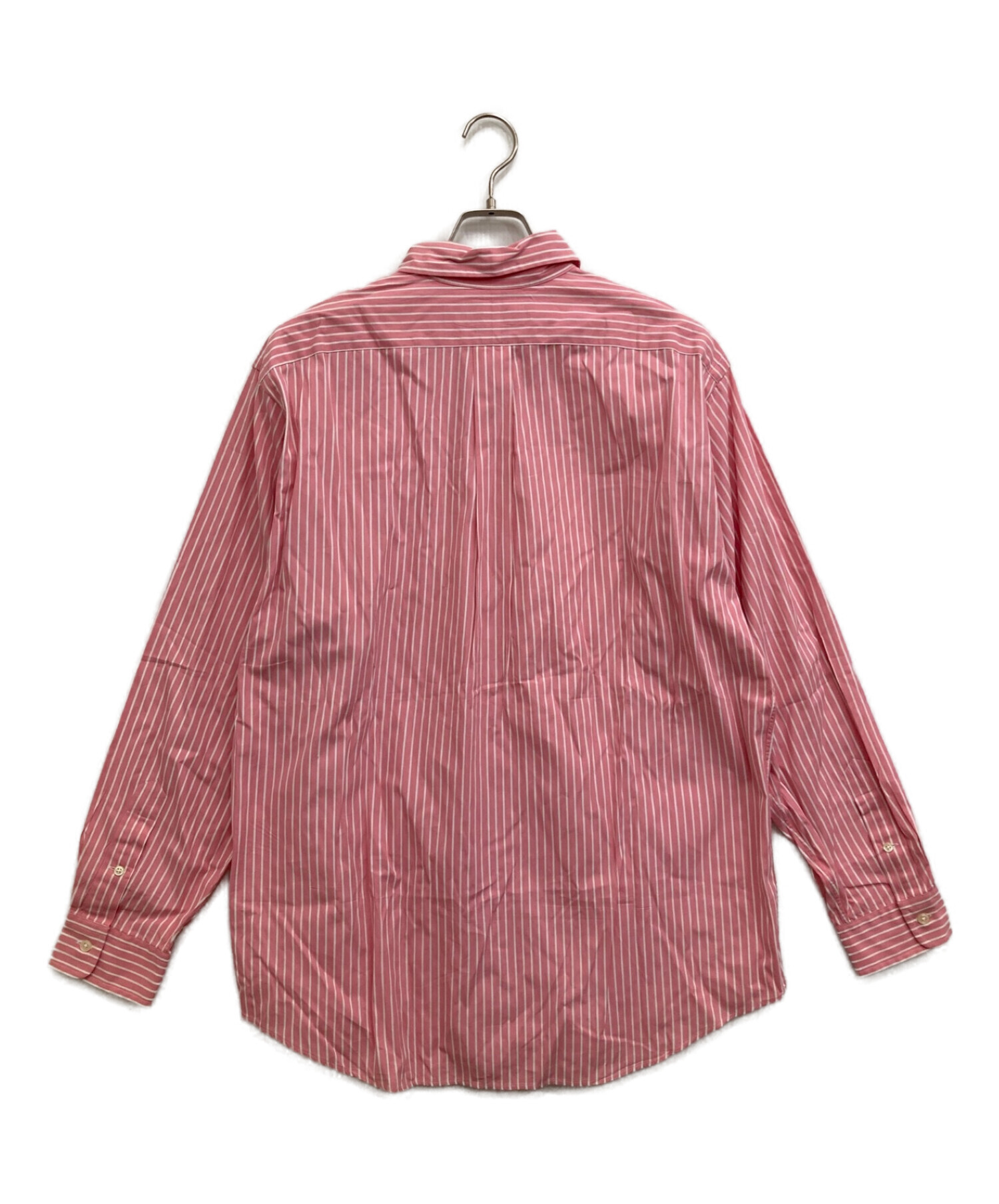 POLO RALPH LAUREN (ポロ・ラルフローレン) ストライプシャツ ピンク サイズ:XL