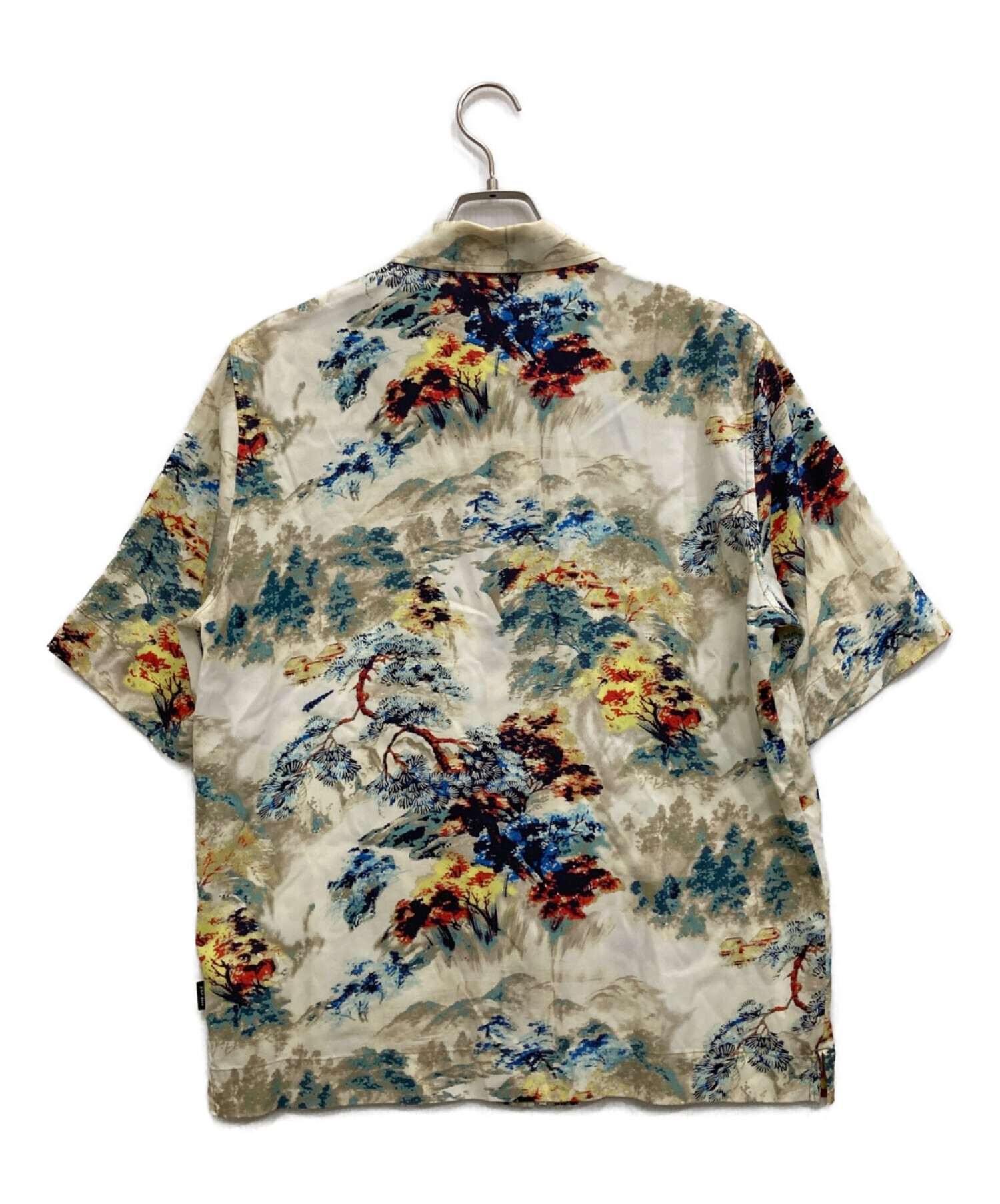 DIESEL (ディーゼル) 半袖ジップシャツ ベージュ サイズ:L