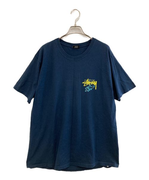 中古・古着通販】stussy (ステューシー) 半袖Tシャツ ネイビー サイズ