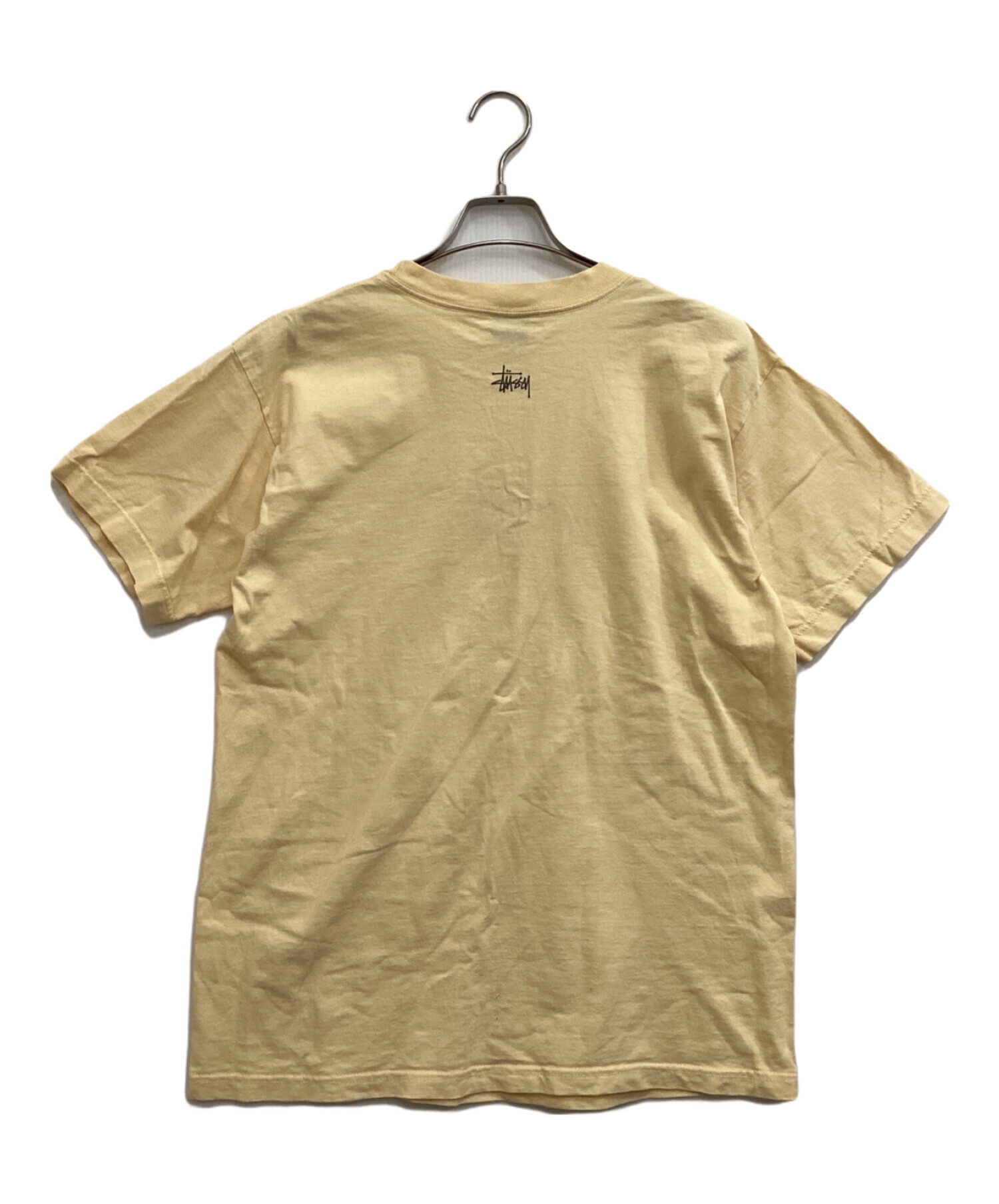 中古・古着通販】stussy (ステューシー) Tシャツ ベージュ サイズ:L