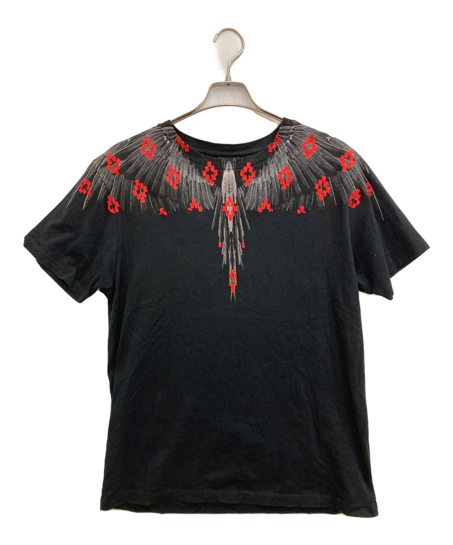 中古・古着通販】MARCELO BURLON (マルセロバーロン) プリントTシャツ ブラック サイズ:不明｜ブランド・古着通販  トレファク公式【TREFAC FASHION】スマホサイト