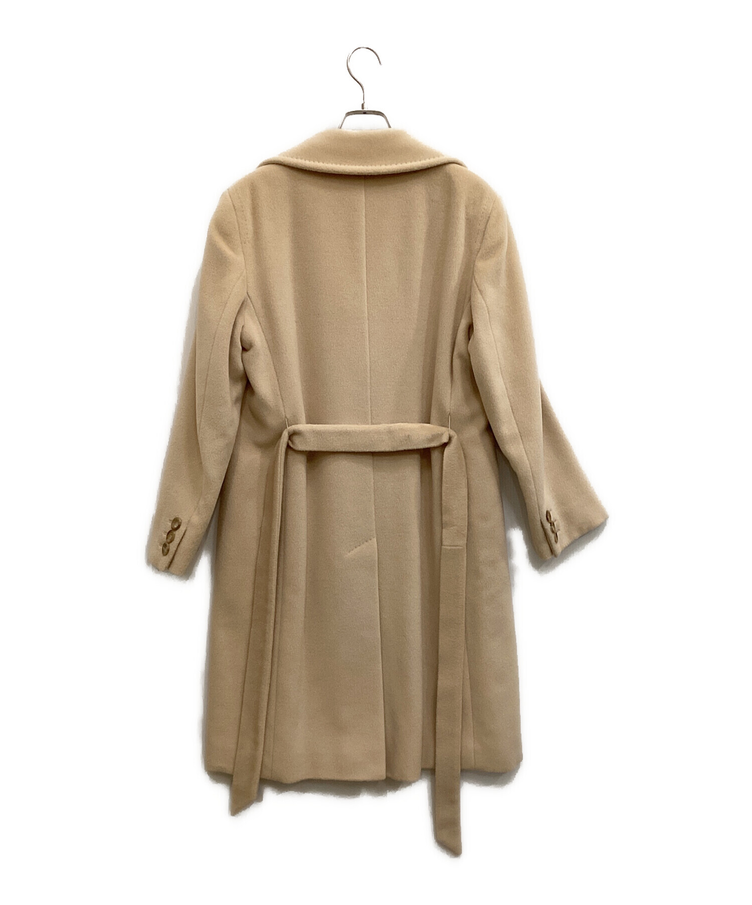 中古・古着通販】MaxMara (マックスマーラ) カシミヤ混コート ベージュ サイズ:38｜ブランド・古着通販 トレファク公式【TREFAC  FASHION】スマホサイト