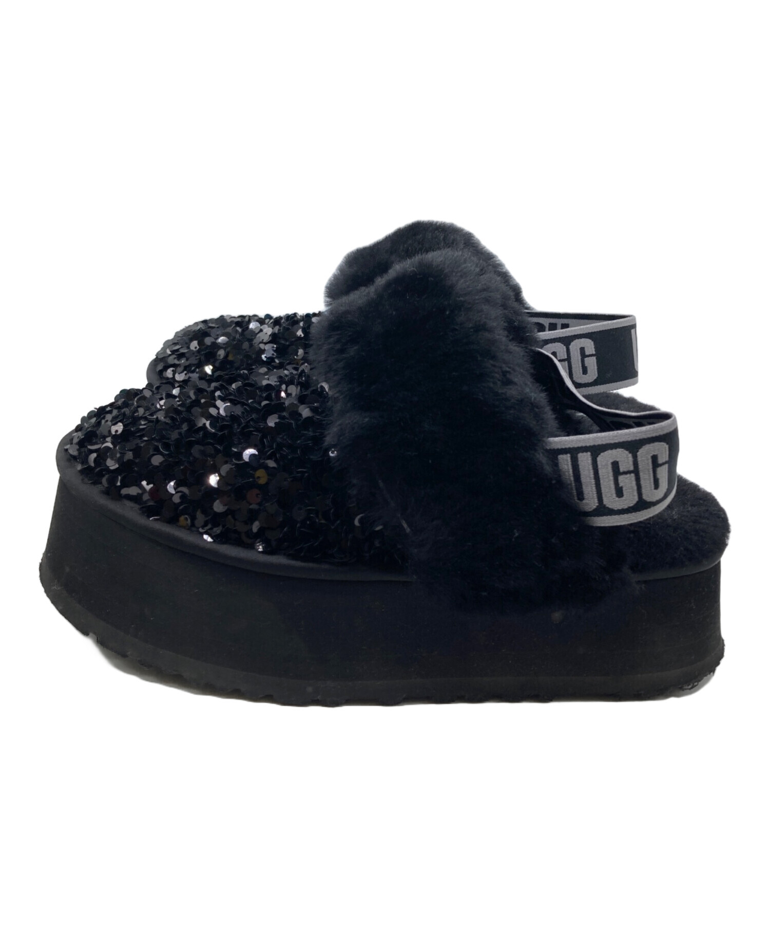 UGG (アグ) Funkette Chunky Sequin ブラック サイズ:24