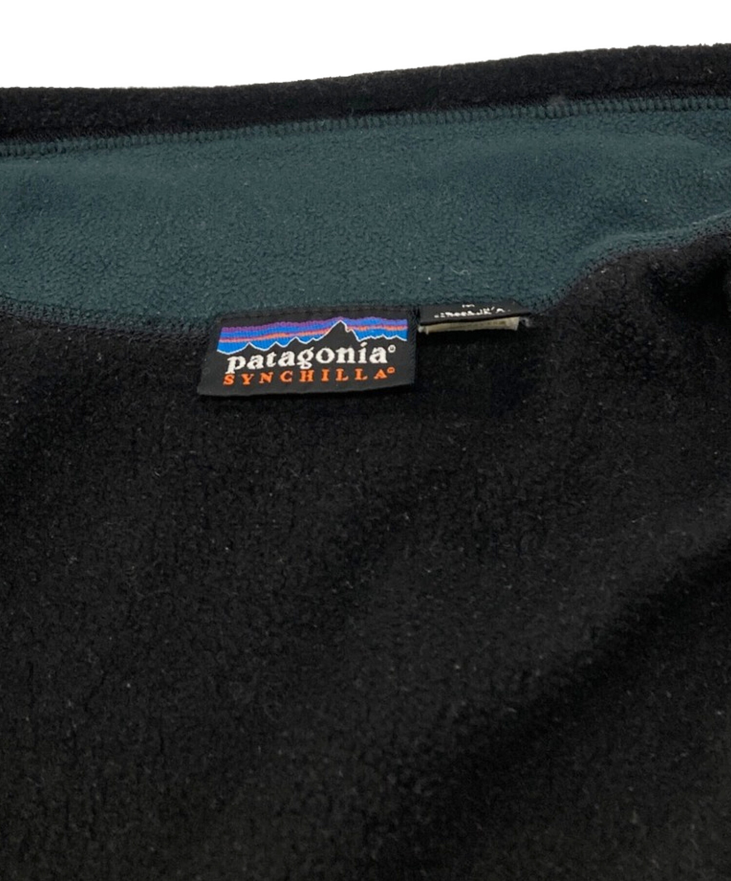 中古・古着通販】Patagonia (パタゴニア) フリースベスト ブラック