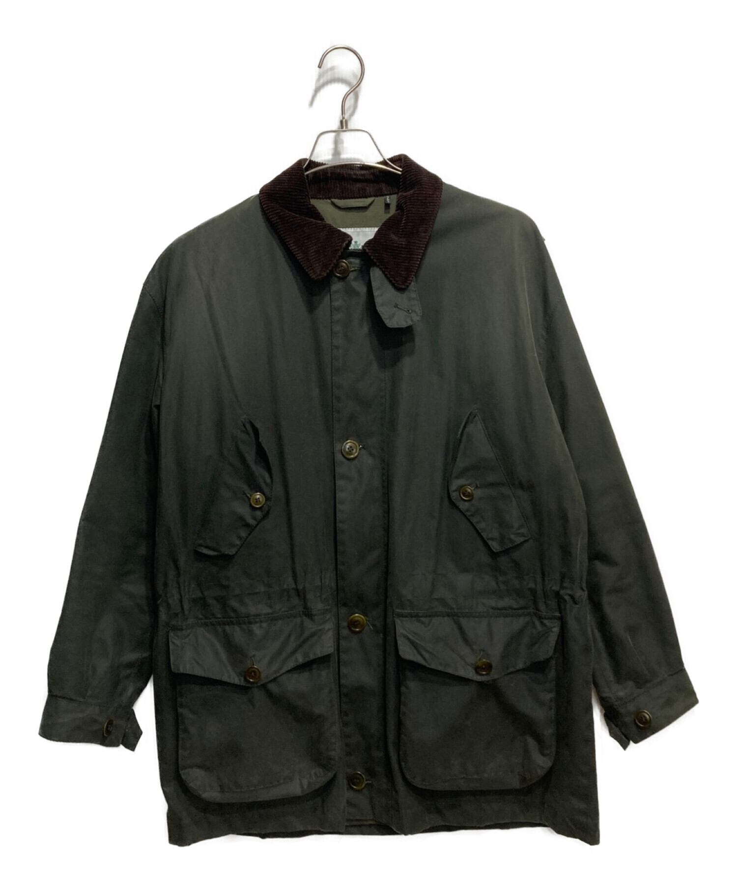 中古・古着通販】Barbour (バブアー) ENDURANCE WAX JACKET オリーブ