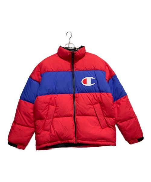 中古・古着通販】Champion (チャンピオン) ダウンジャケット レッド