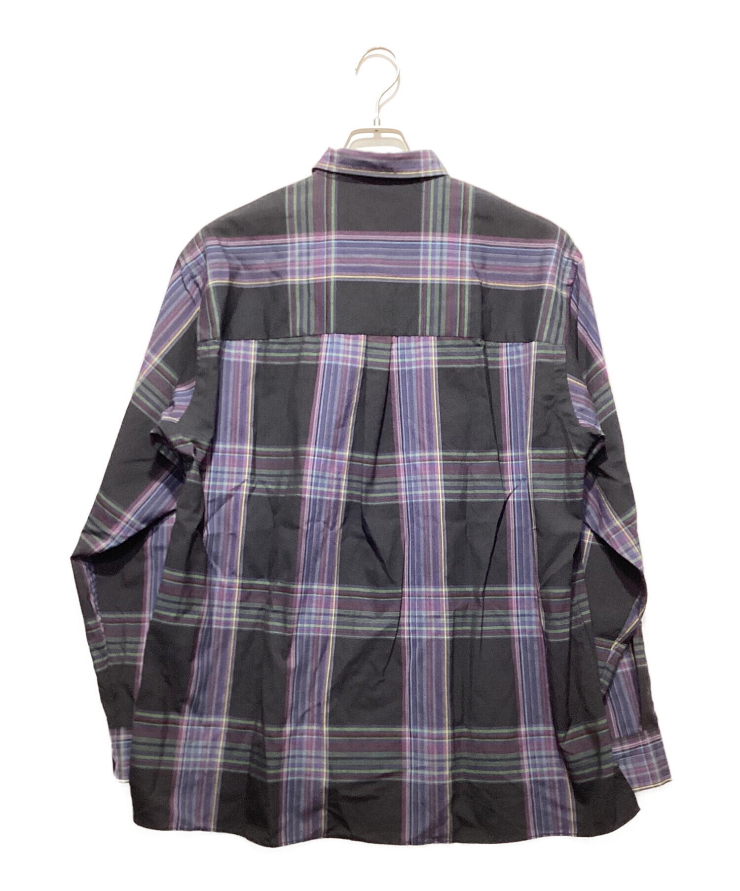 中古・古着通販】AURALEE (オーラリー) SUPER LIGHT WOOL CHECK SHIRTS