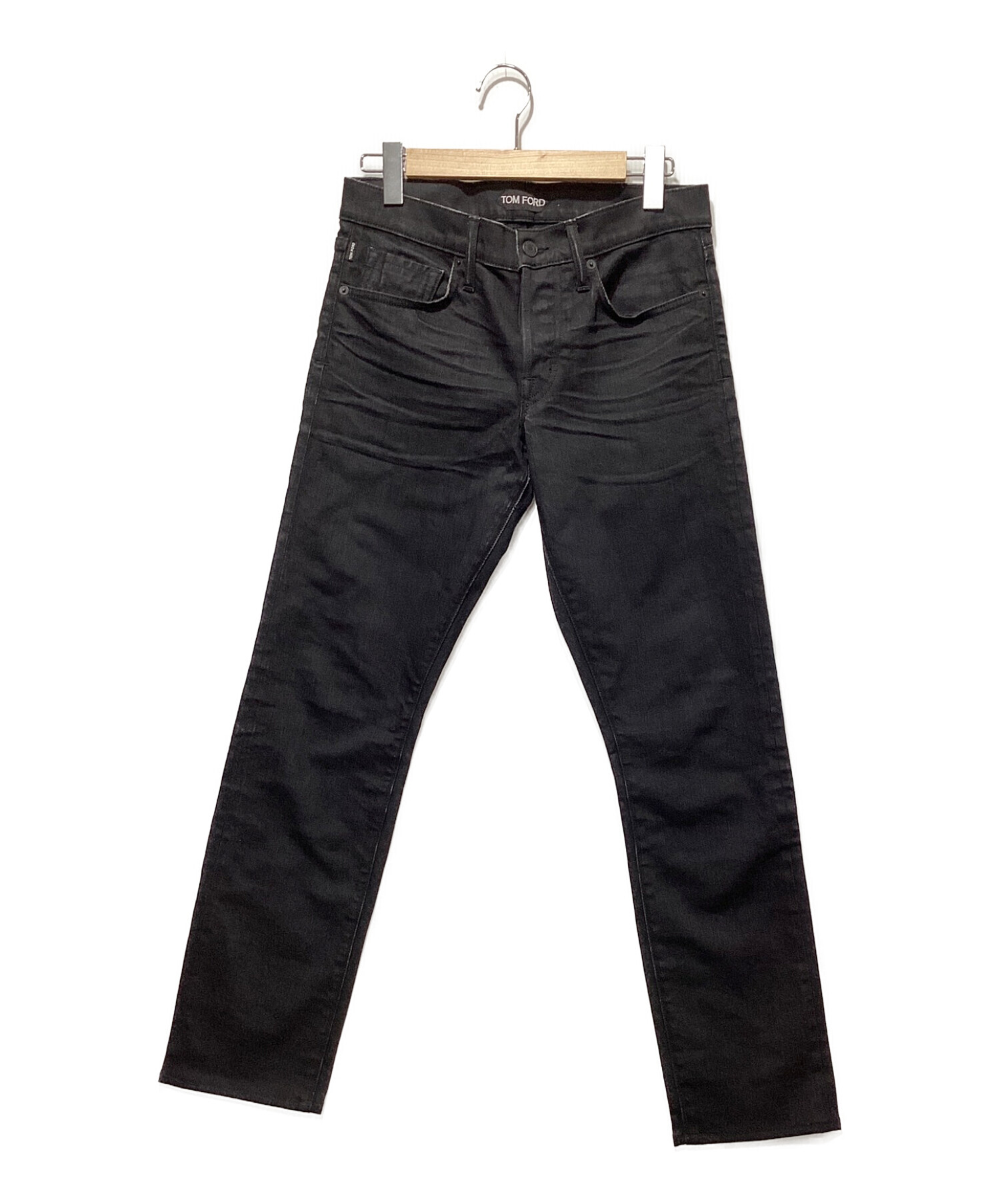 TOM FORD (トムフォード) TFD001 Slim Fit Jeans ブラック サイズ:30
