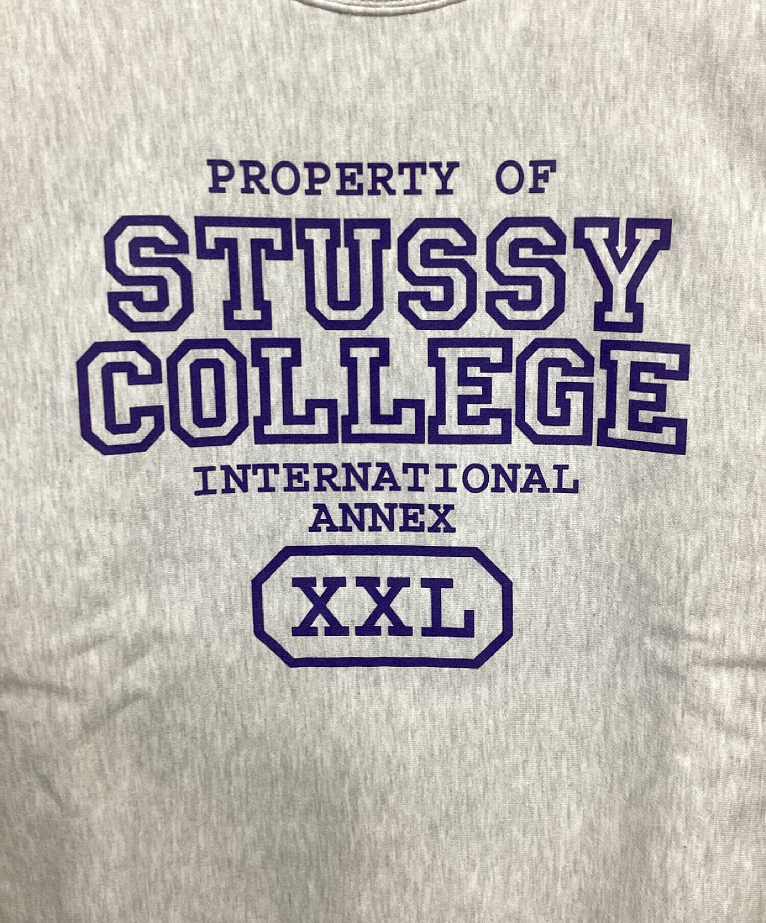 stussy (ステューシー) プリントスウェット グレー サイズ:M