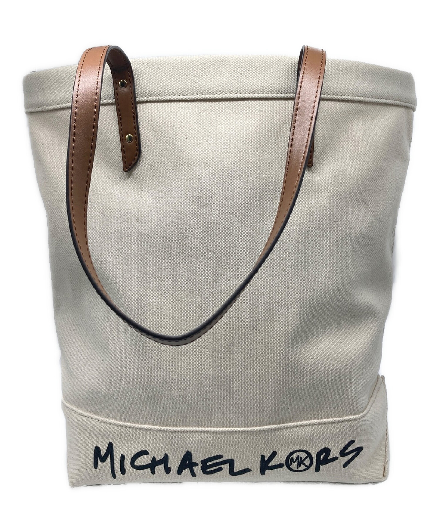 MICHEAL KORS マイケルコース トートバッグ グレー ベージュ