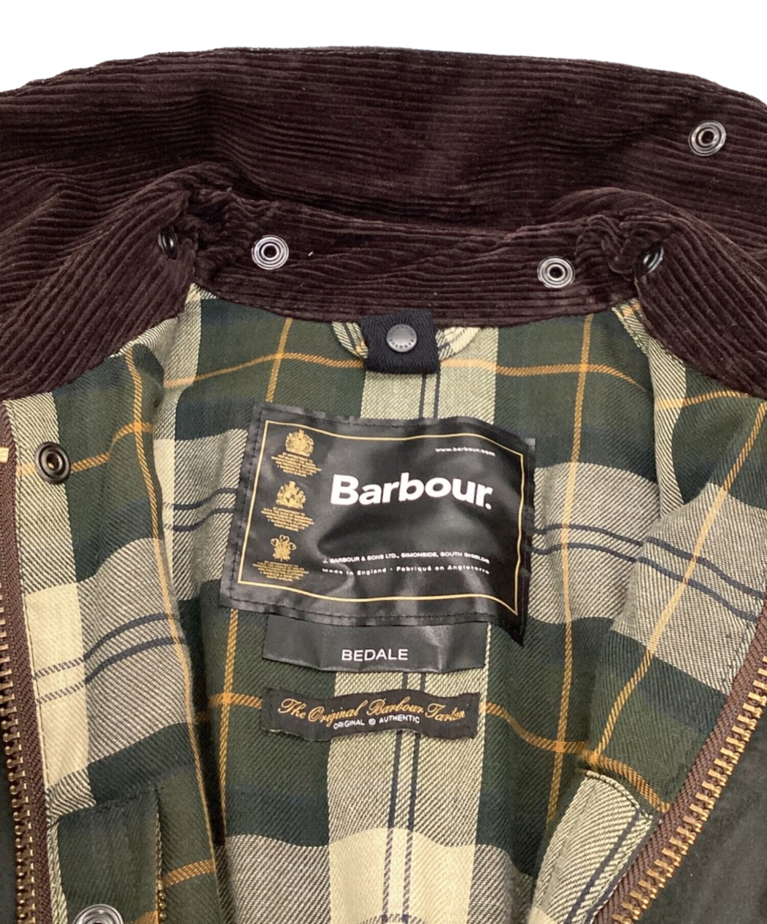 Barbour (バブアー) ビデイルジャケット オリーブ サイズ:38