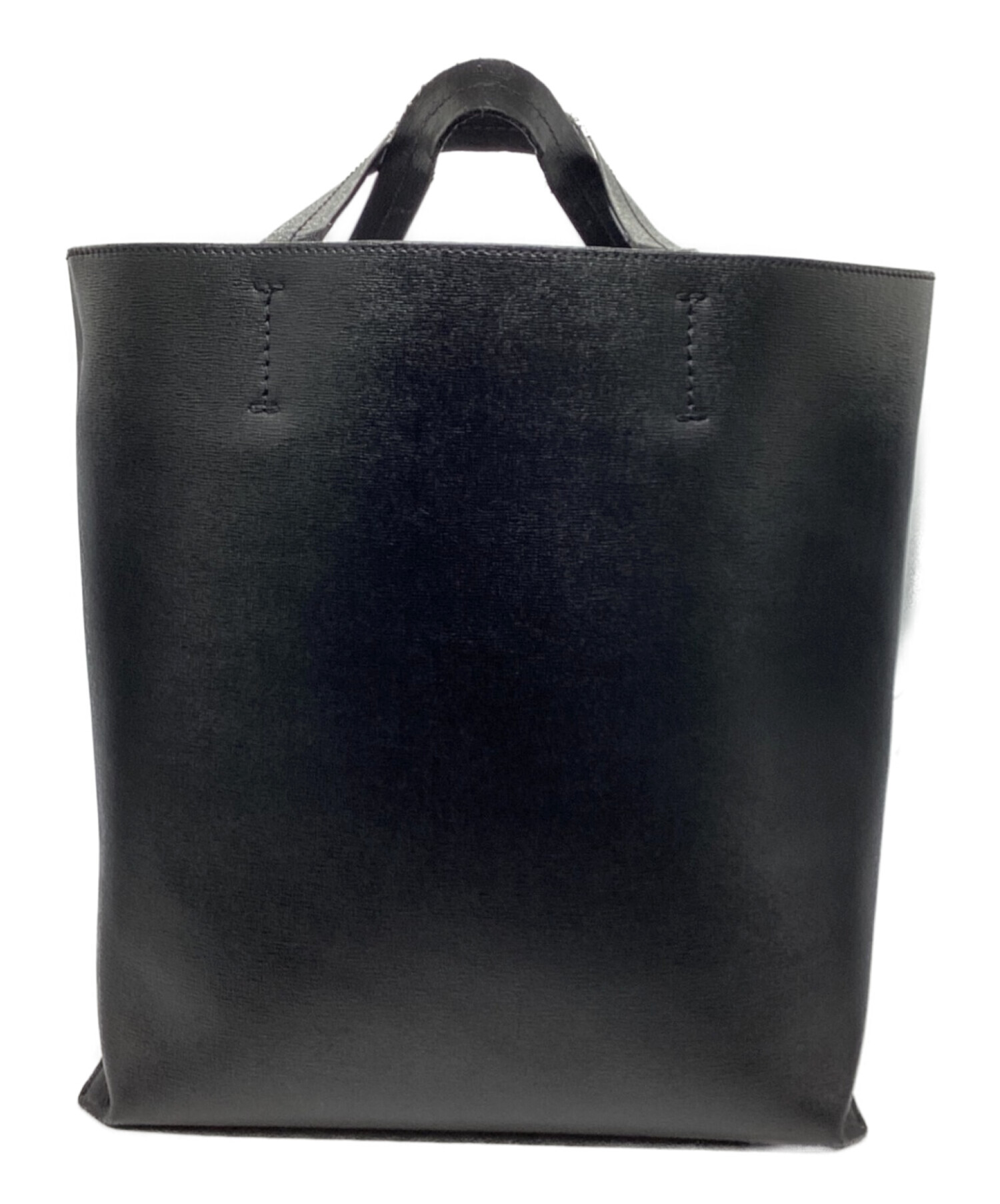 OFFWHITE (オフホワイト) Sculpture Top Handle Bag ブラック