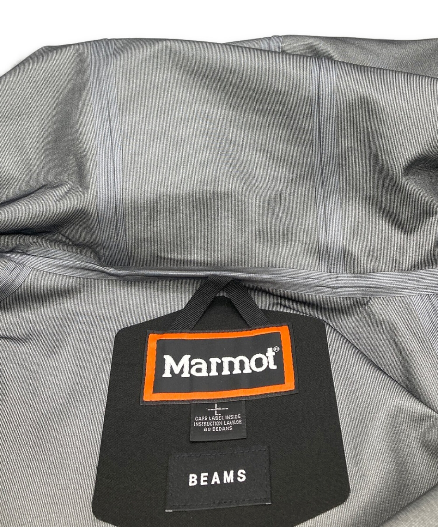 中古・古着通販】MARMOT (マーモット) BEAMS (ビームス) 3Layer GORE-TEX Parka ブラック  サイズ:L｜ブランド・古着通販 トレファク公式【TREFAC FASHION】スマホサイト