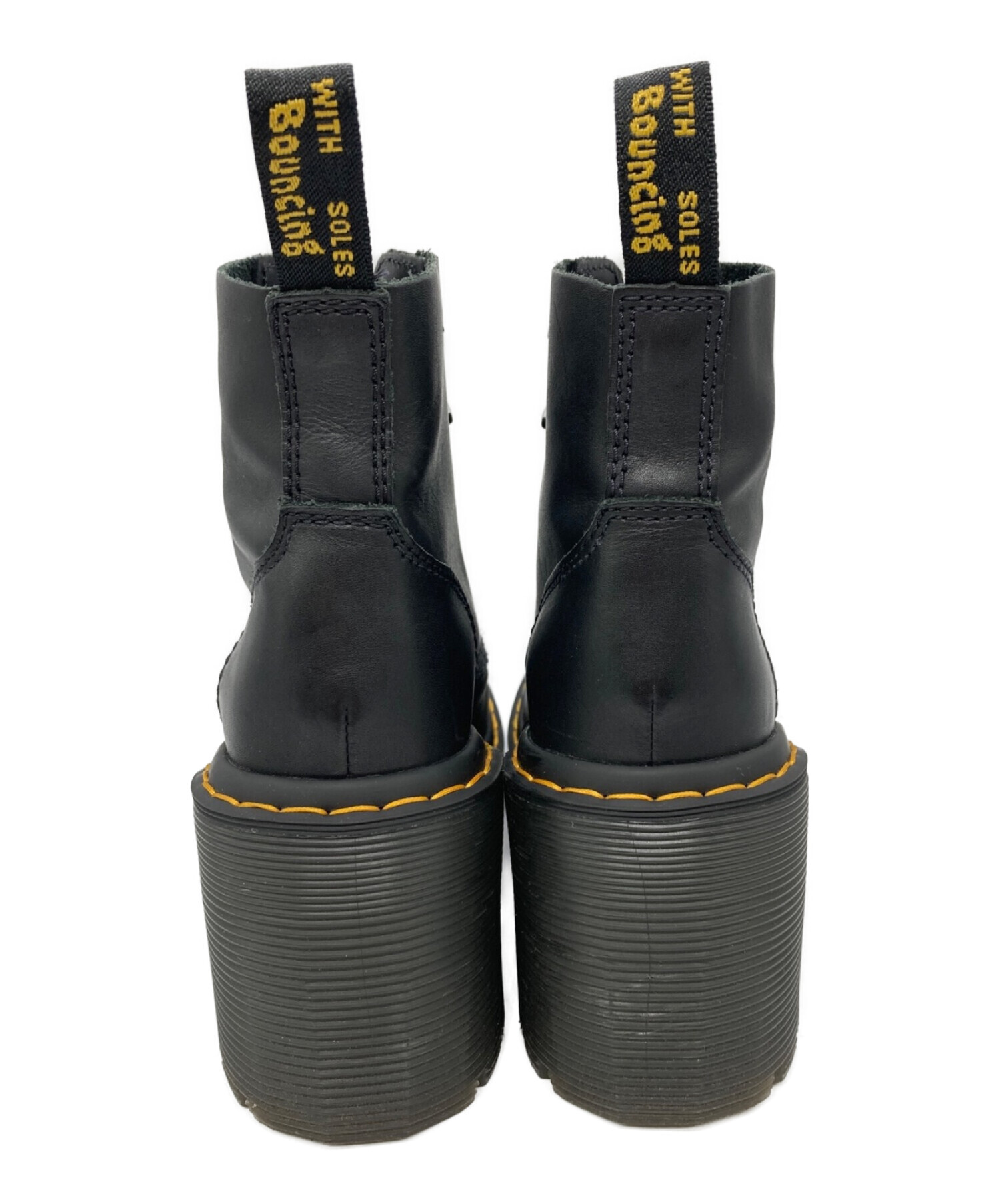 Dr.Martens (ドクターマーチン) JESY 6 タイ ブーツ ブラック サイズ:UK3　EU36