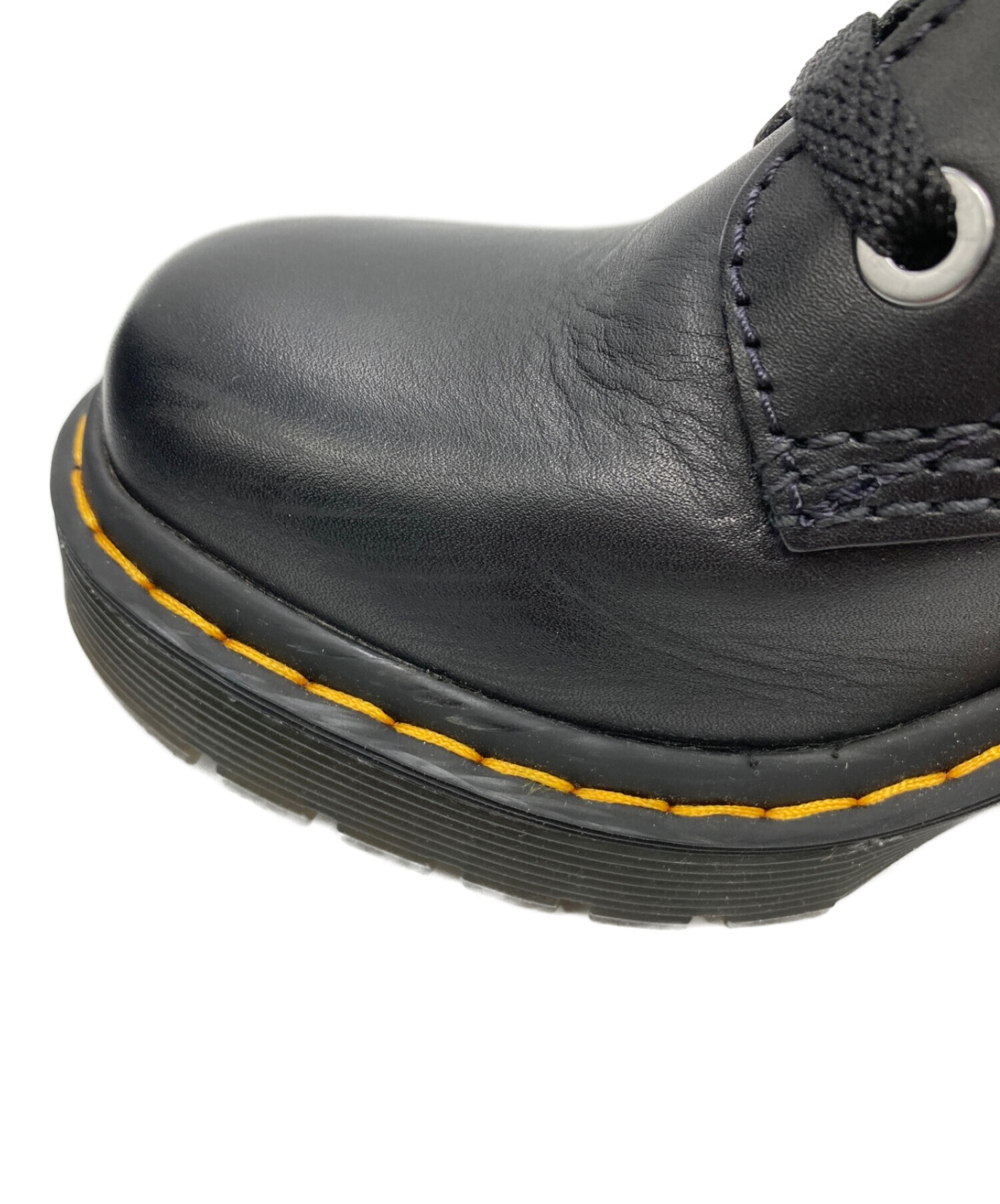 Dr.Martens (ドクターマーチン) JESY 6 タイ ブーツ ブラック サイズ:UK3　EU36