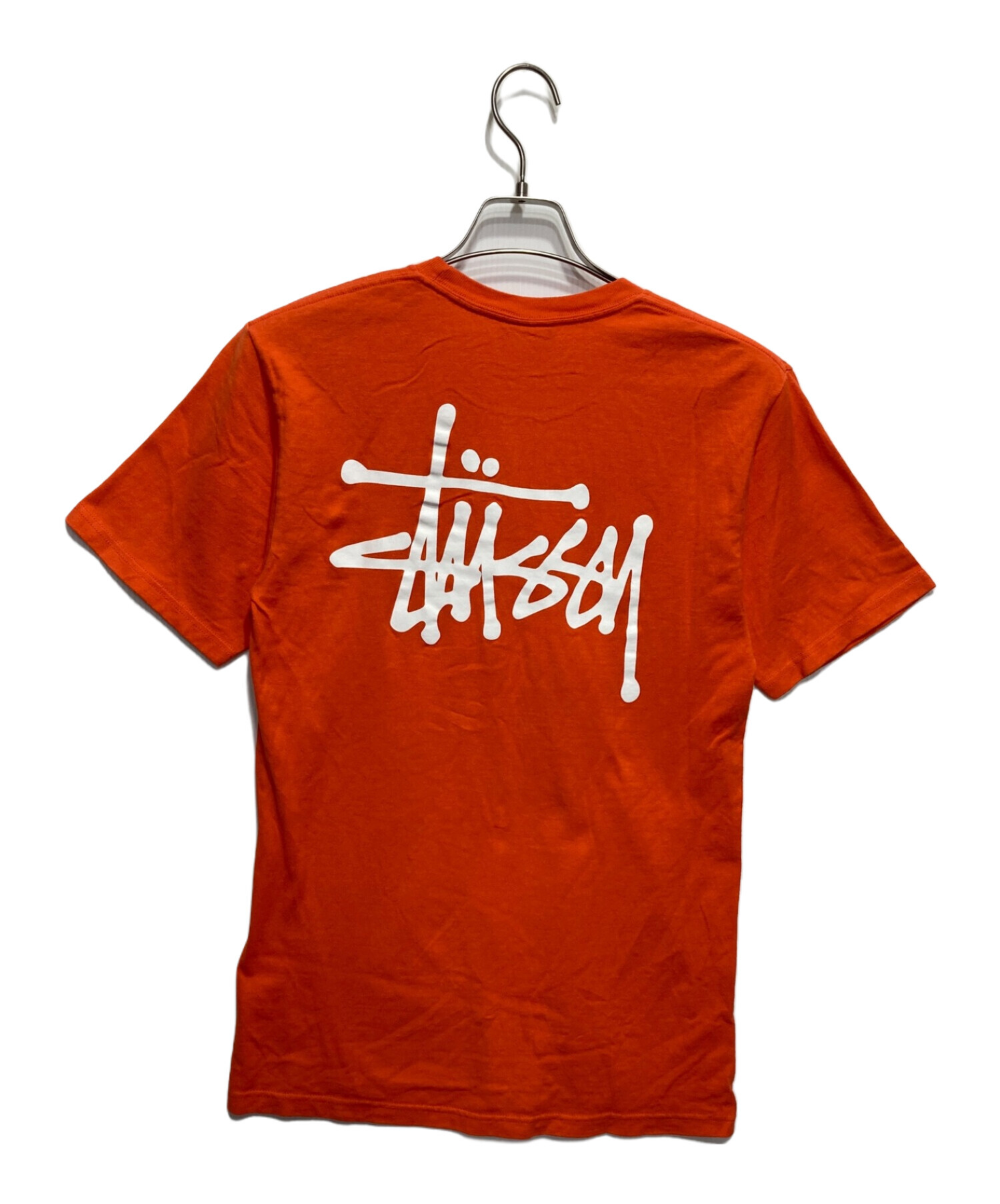 stussy 販売 t シャツ オレンジ