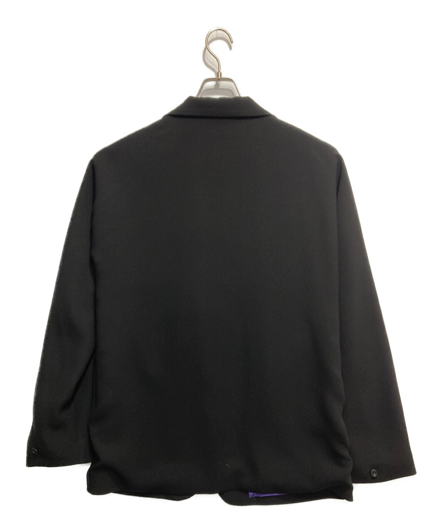 Needles (ニードルス) パピヨン刺繍テーラードジャケット ブラック サイズ:L