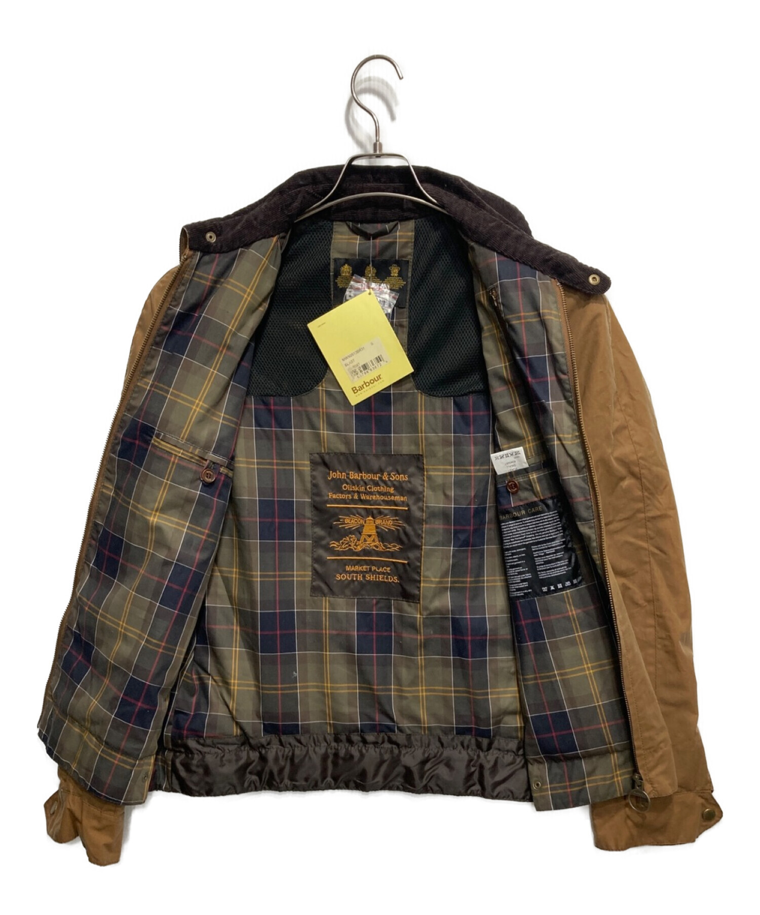 中古・古着通販】Barbour (バブアー) TO KI TO (トキト) オイルドジャケット ベージュ サイズ:S｜ブランド・古着通販  トレファク公式【TREFAC FASHION】スマホサイト