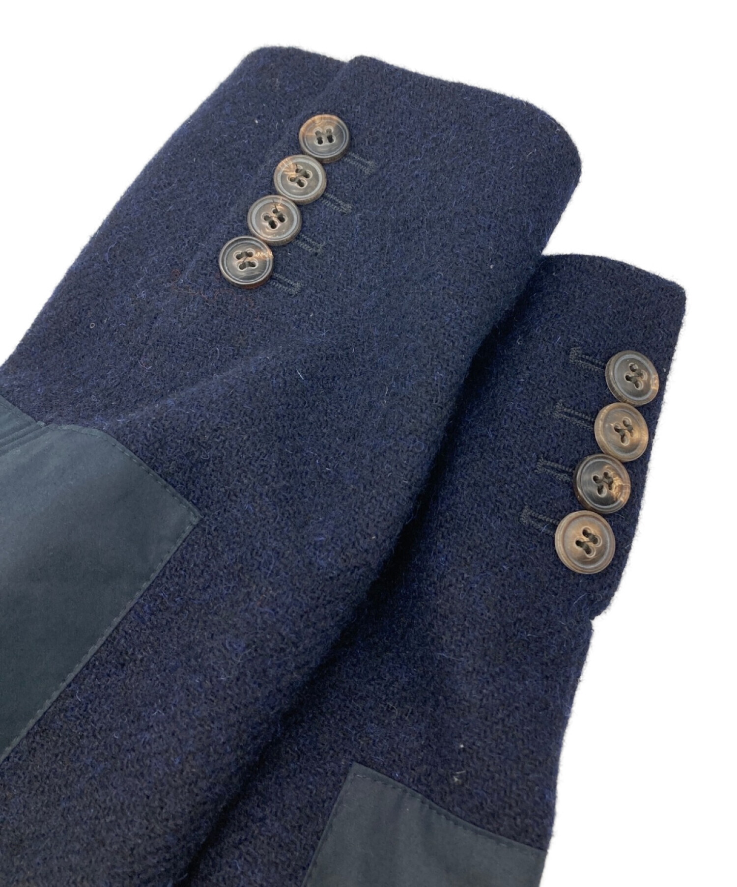 NIGEL CABOURN (ナイジェルケーボン) Harris Tweed (ハリスツイード) クラシック マロリー ジャケット ネイビー  サイズ:50 未使用品