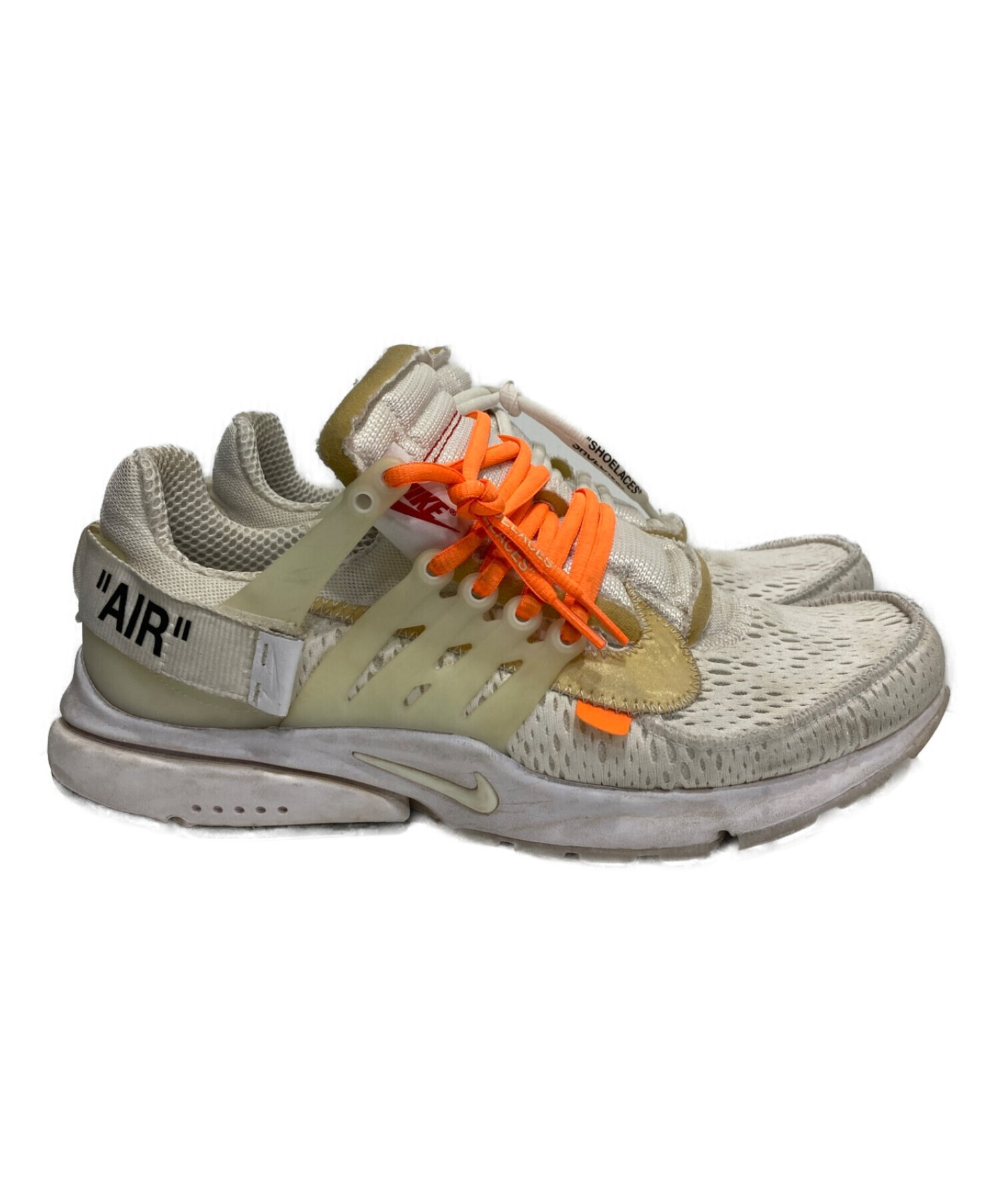 中古・古着通販】NIKE (ナイキ) OFFWHITE (オフホワイト) エアプレスト ...