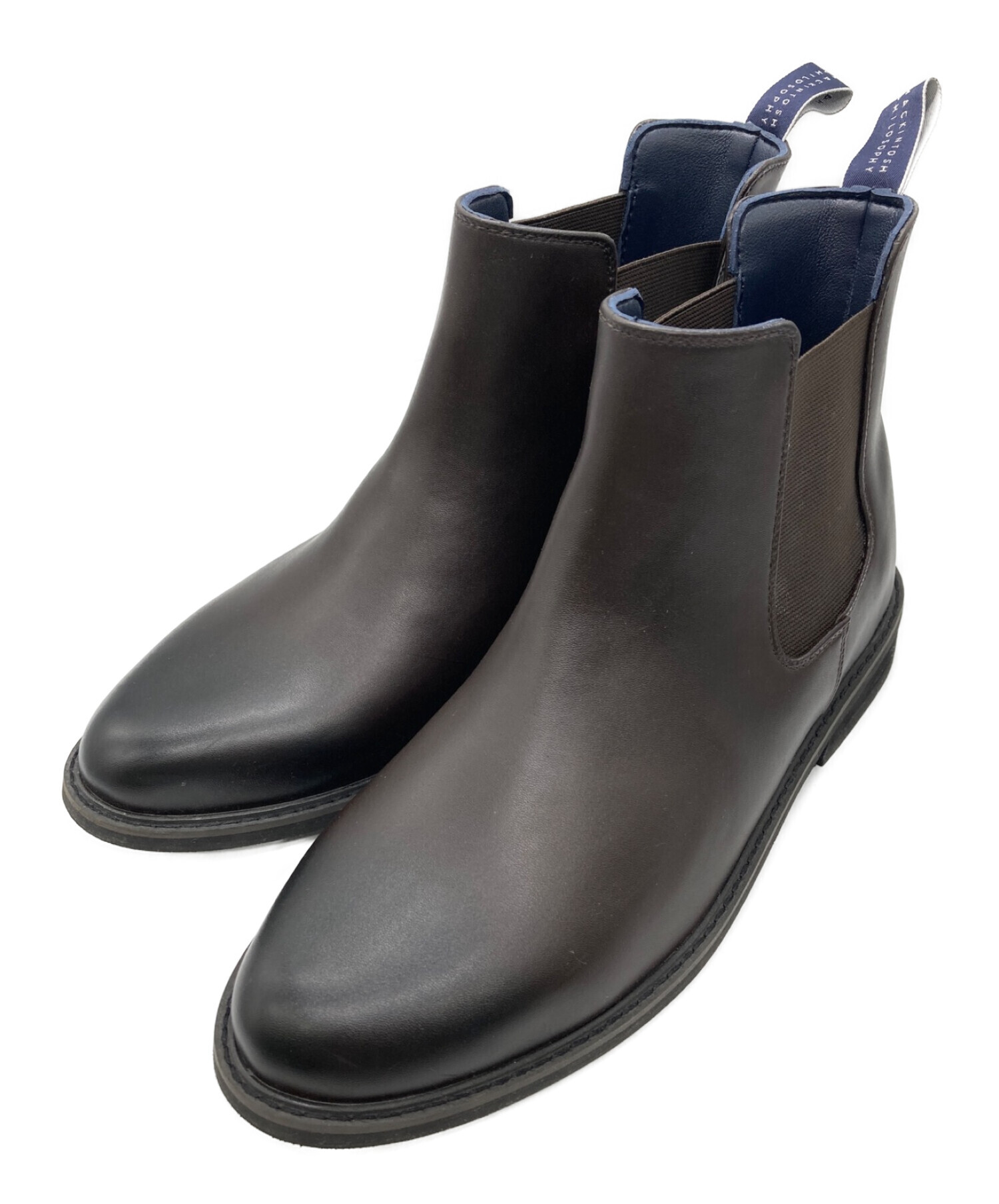 MACKINTOSH PHILOSOPHY サイドゴアレインブーツ ブラック - 靴