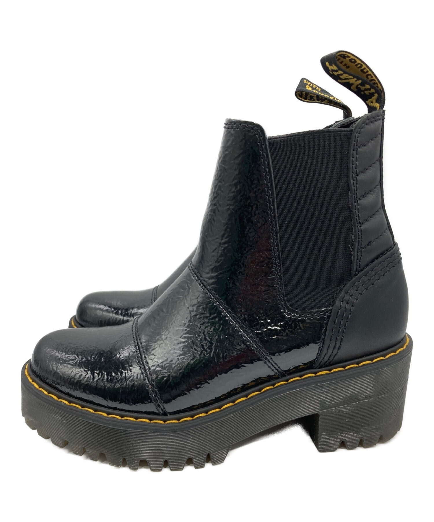 中古・古着通販】Dr.Martens (ドクターマーチン) チェルシー サイドゴアブーツ ブラック サイズ:UK 3｜ブランド・古着通販  トレファク公式【TREFAC FASHION】スマホサイト