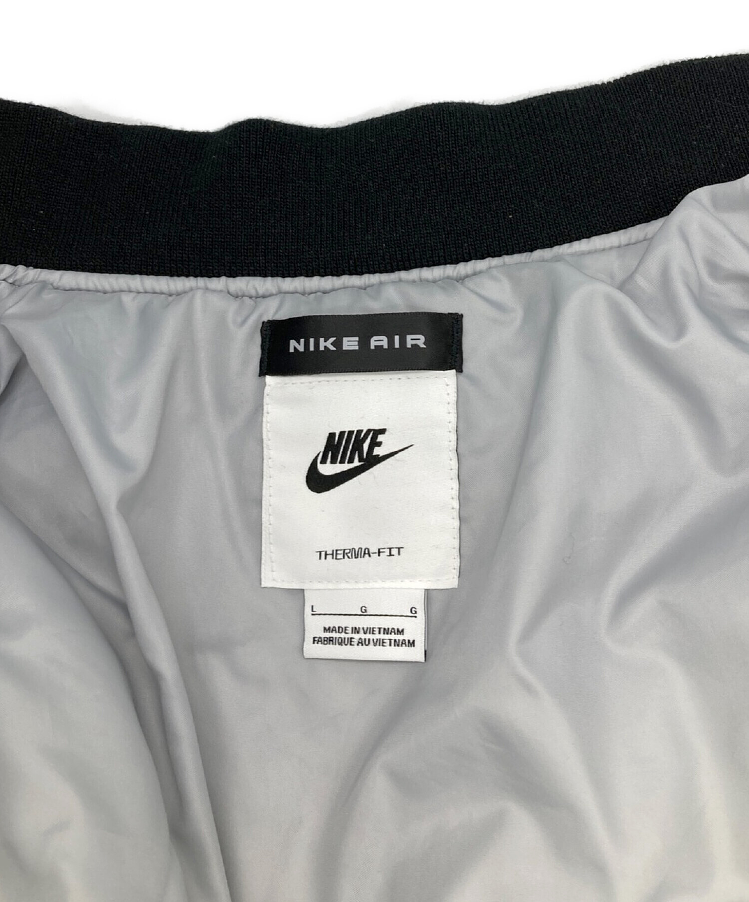 中古・古着通販】NIKE (ナイキ) ボンバージャケット グレー サイズ:L