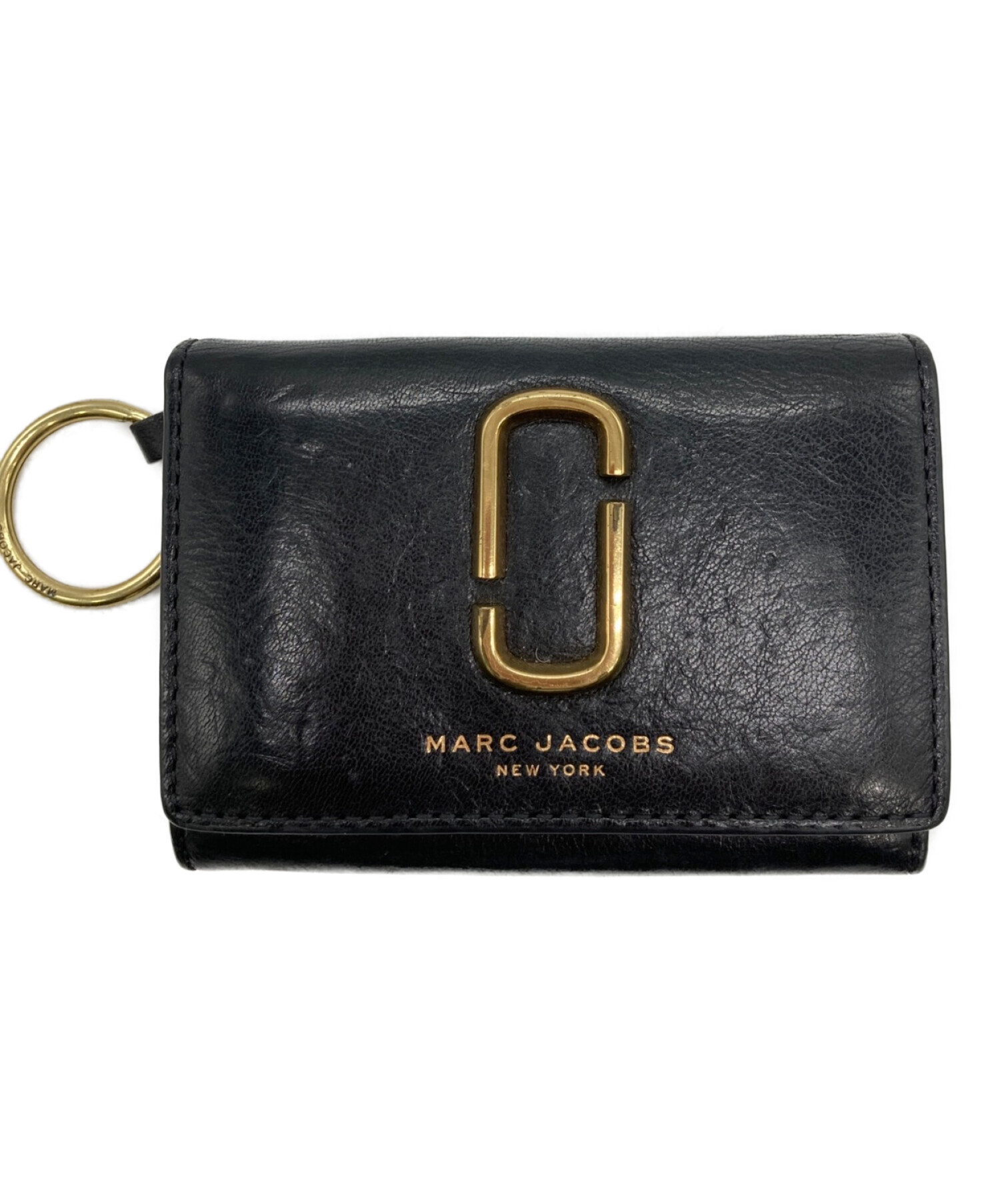 MARC JACOBS (マーク ジェイコブス) ザ グラムコンパクトウォレット ブラック サイズ:-