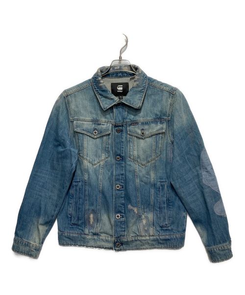 【中古・古着通販】G-STAR RAW (ジースターロゥ) レストア デニムジャケット インディゴ サイズ:M｜ブランド・古着通販  トレファク公式【TREFAC FASHION】スマホサイト