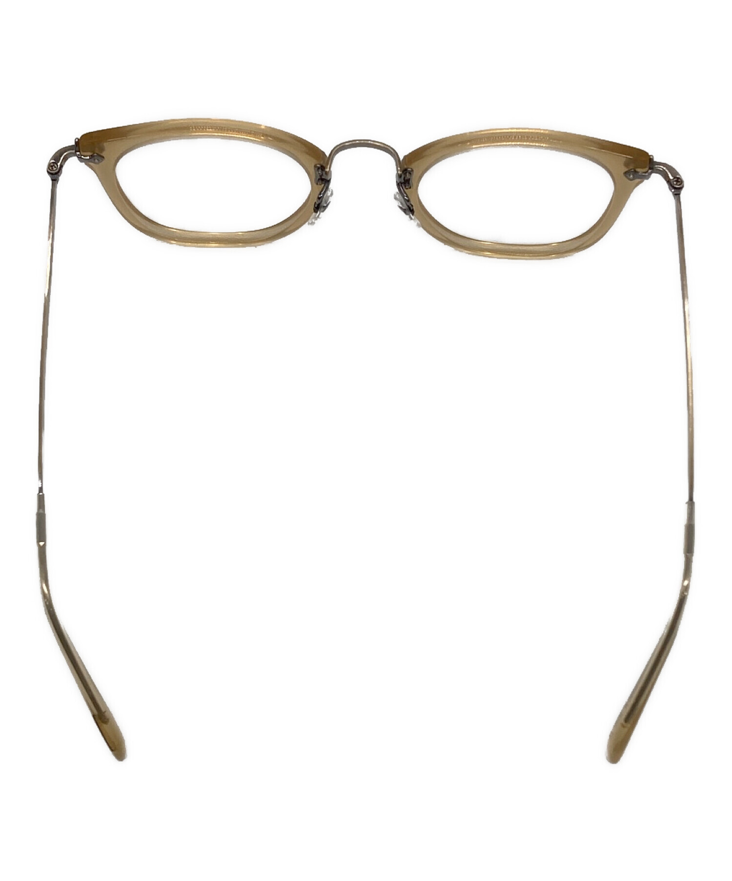 OLIVER PEOPLES (オリバーピープルズ) 眼鏡 ベージュ サイズ:47□24 142