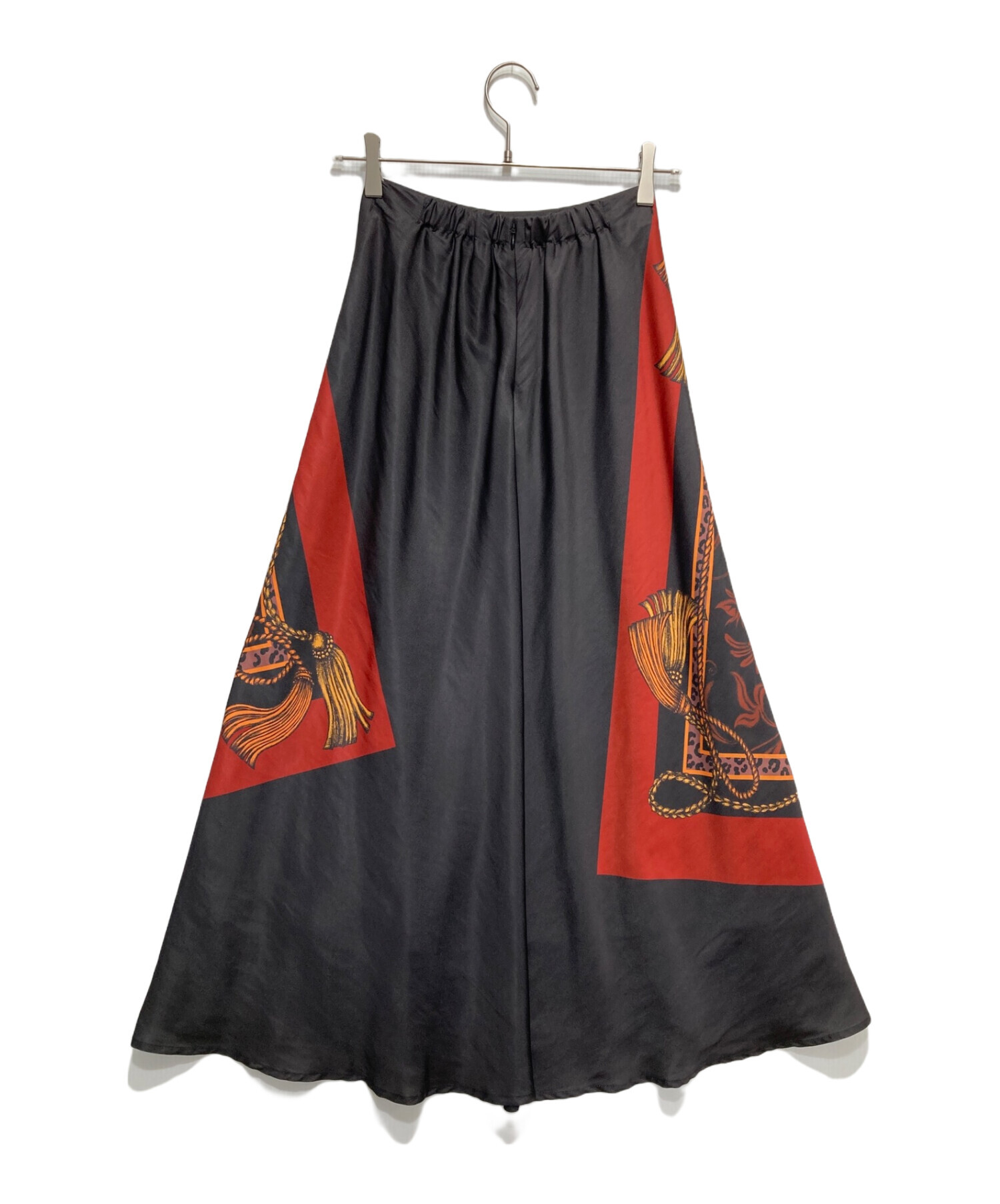 Ameri (アメリ) スカーフデザインスカート ブラウン サイズ:S 未使用品