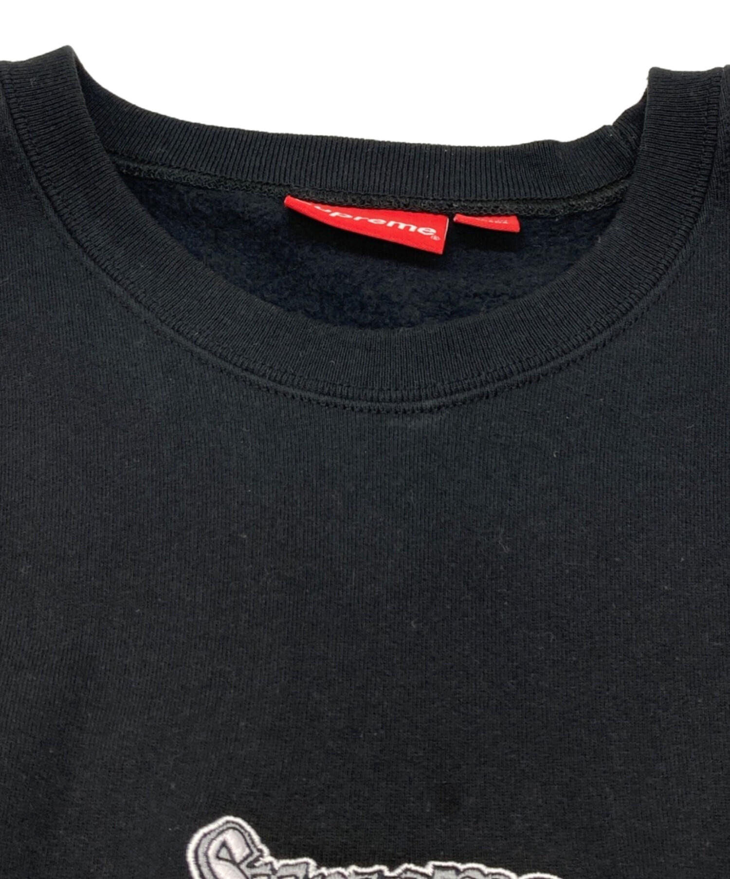 SUPREME (シュプリーム) Gonz Logo Crewneckスウェット ブラック サイズ:XL